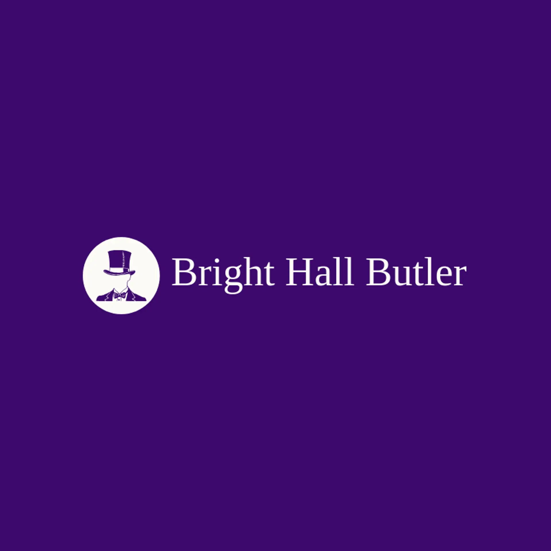 Bright Hall Butler logo for butler