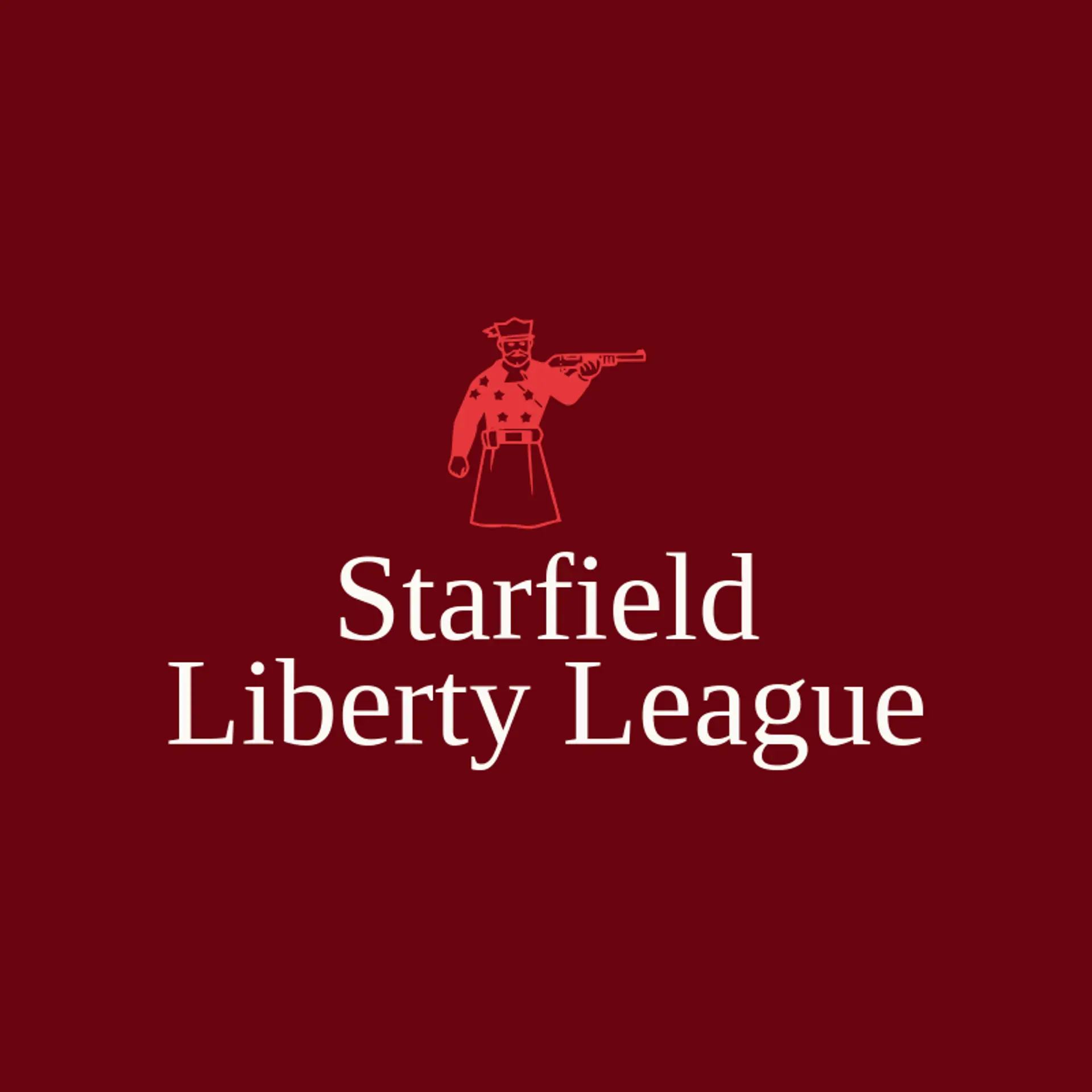 Starfield Liberty League logo for patriot