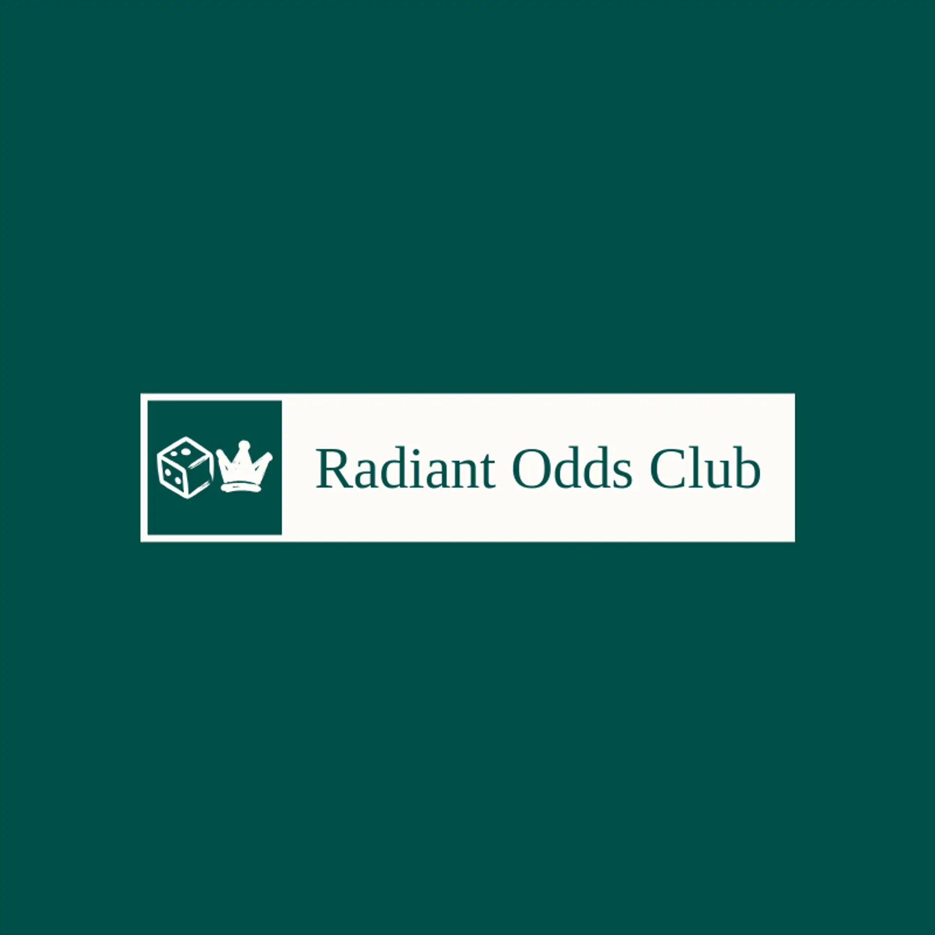 Radiant Odds Club logo for dice