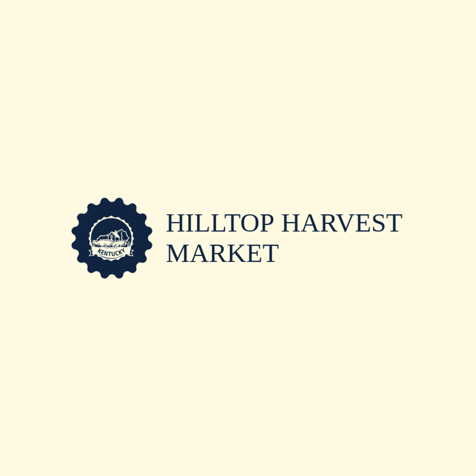 Hilltop Harvest Market logo for kentucky