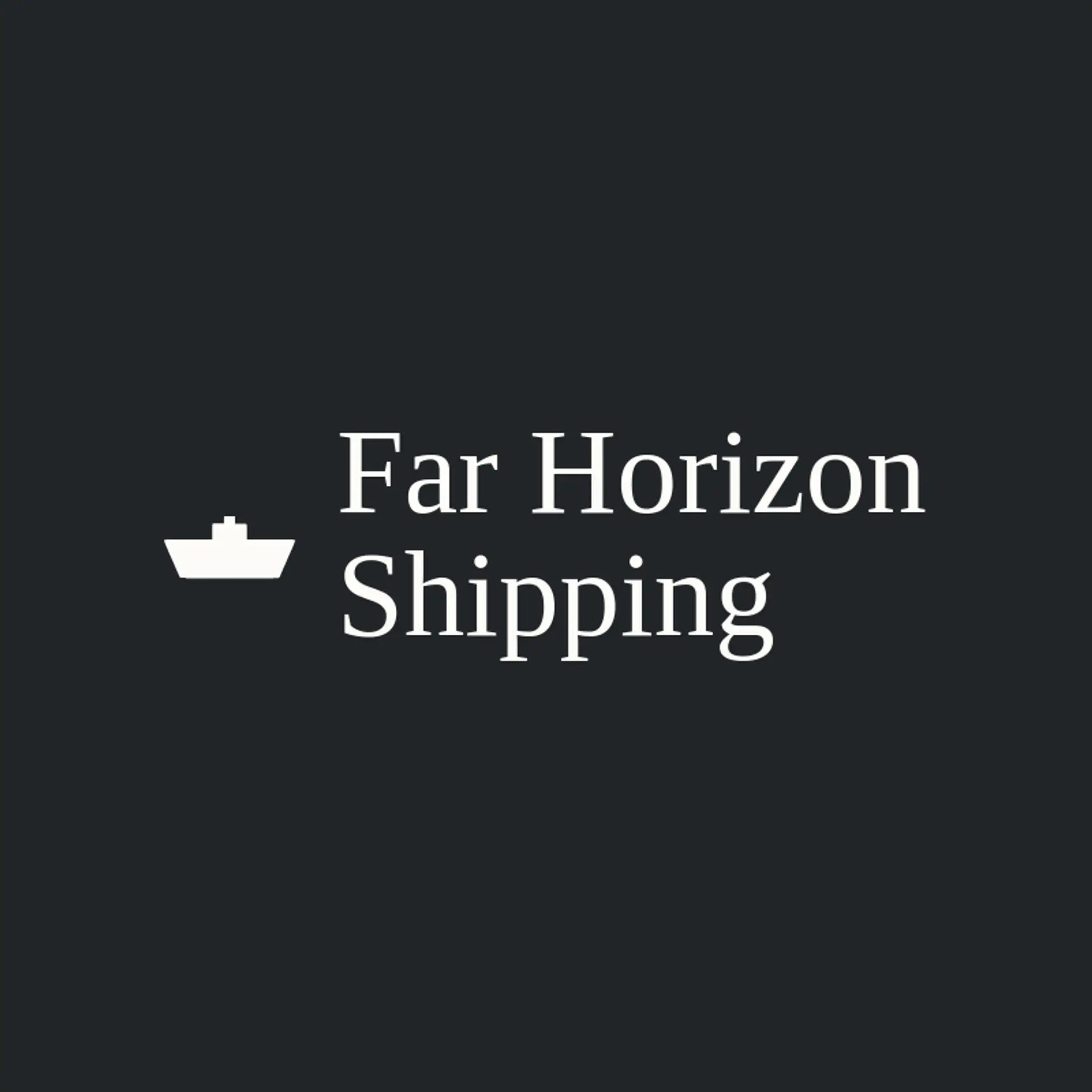 Far Horizon Shipping logo for ship