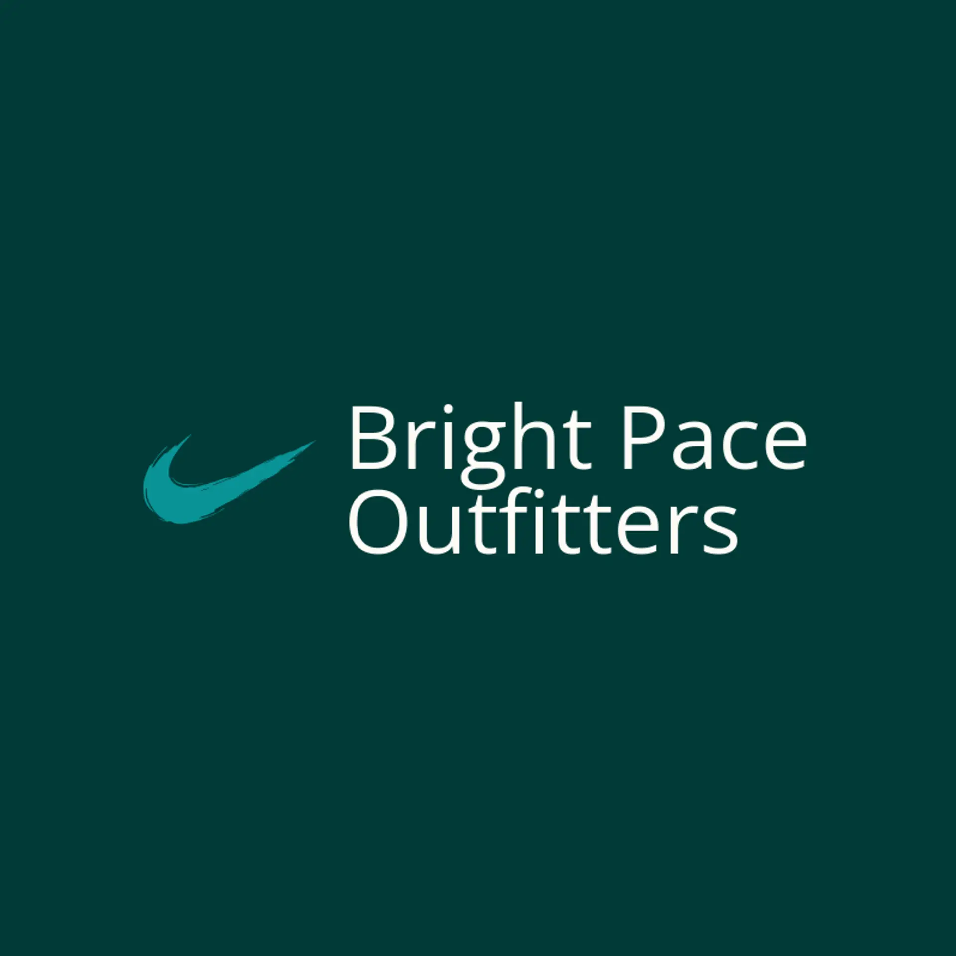 Bright Pace Outfitters logo for swoosh