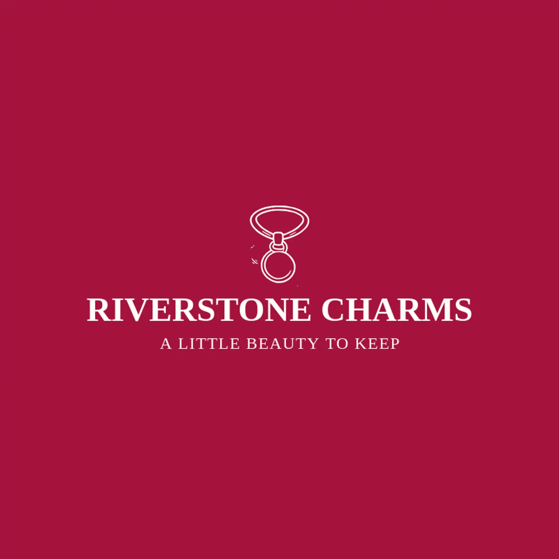Riverstone Charms logo for necklace