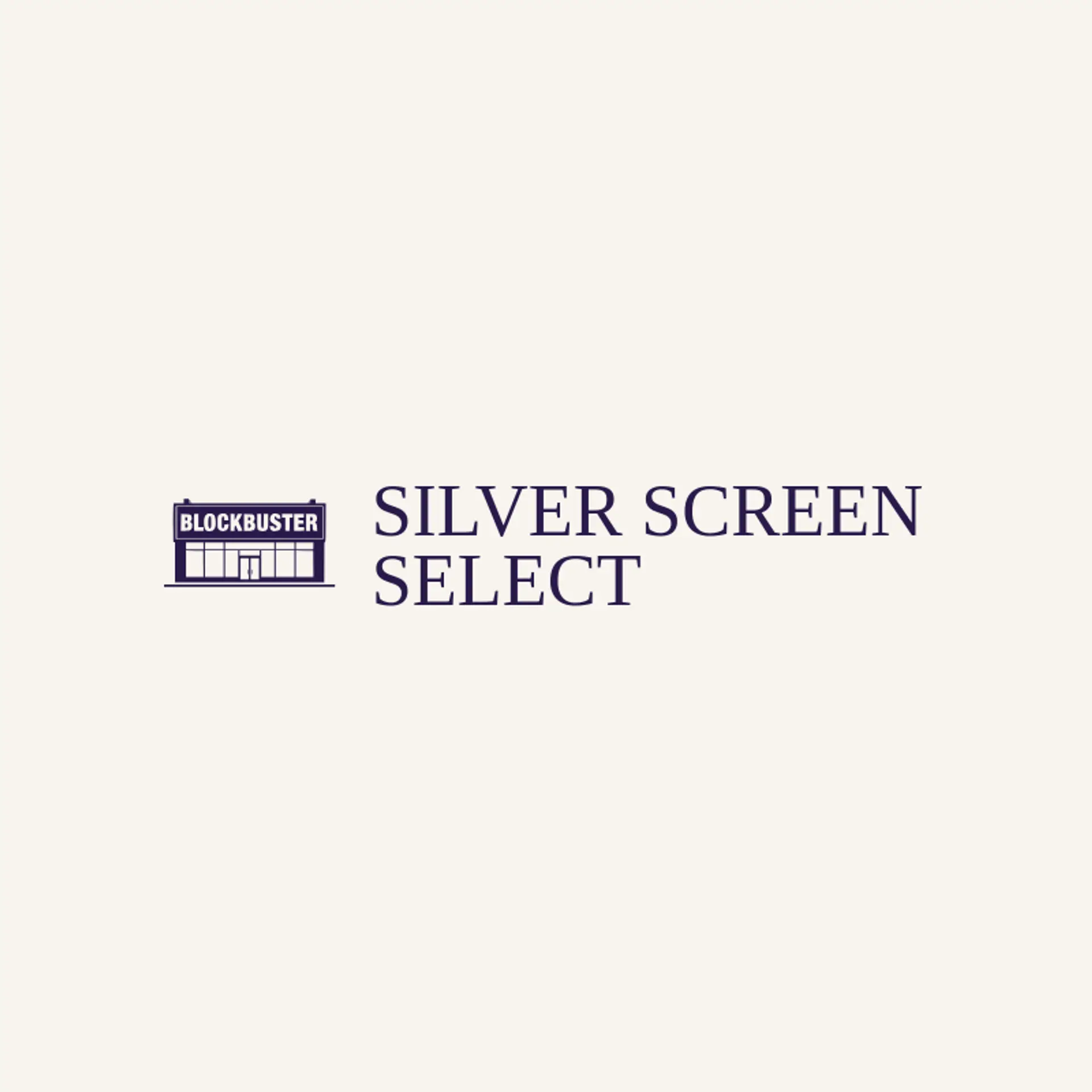Silver Screen Select logo for blockbuster