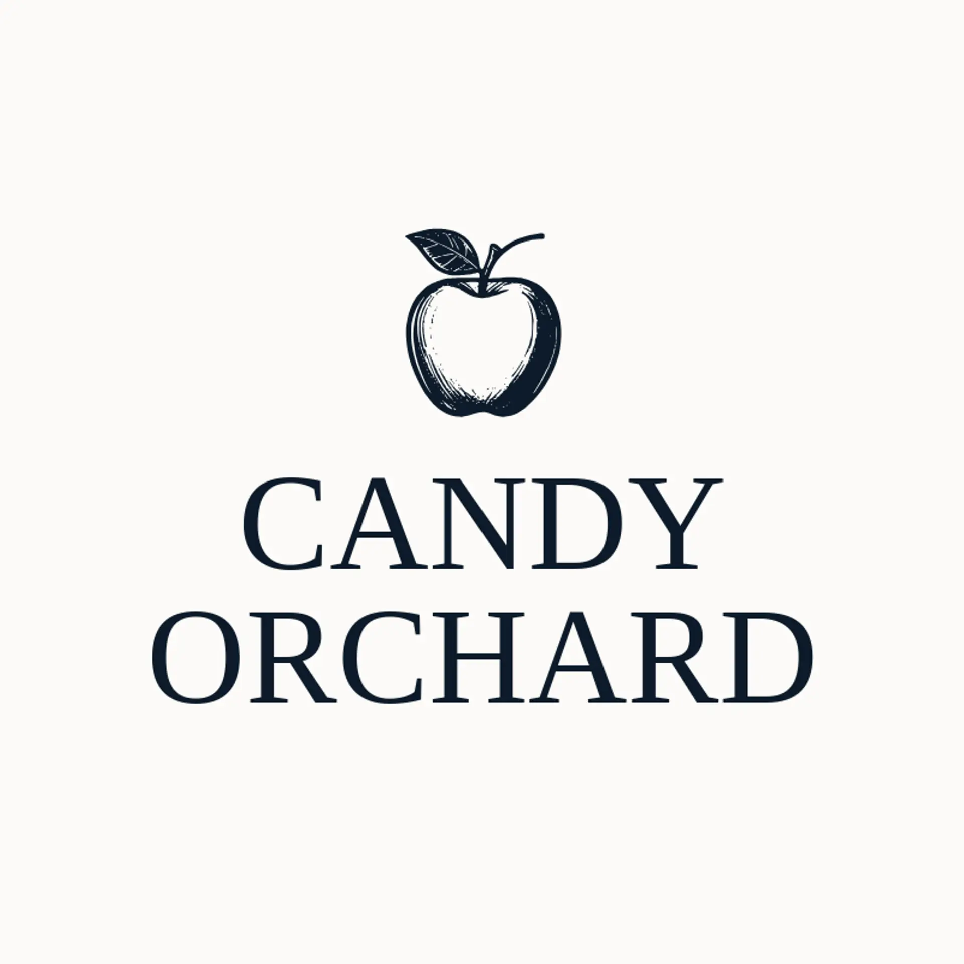 Candy Orchard logo for sweet