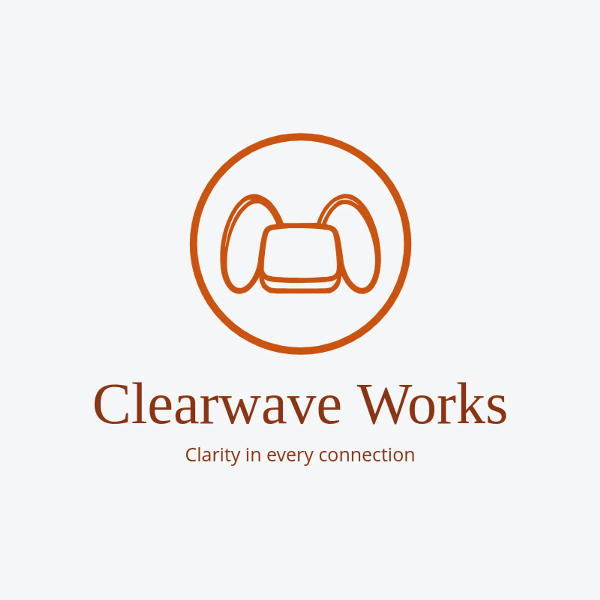 Clearwave Works logo for electronics