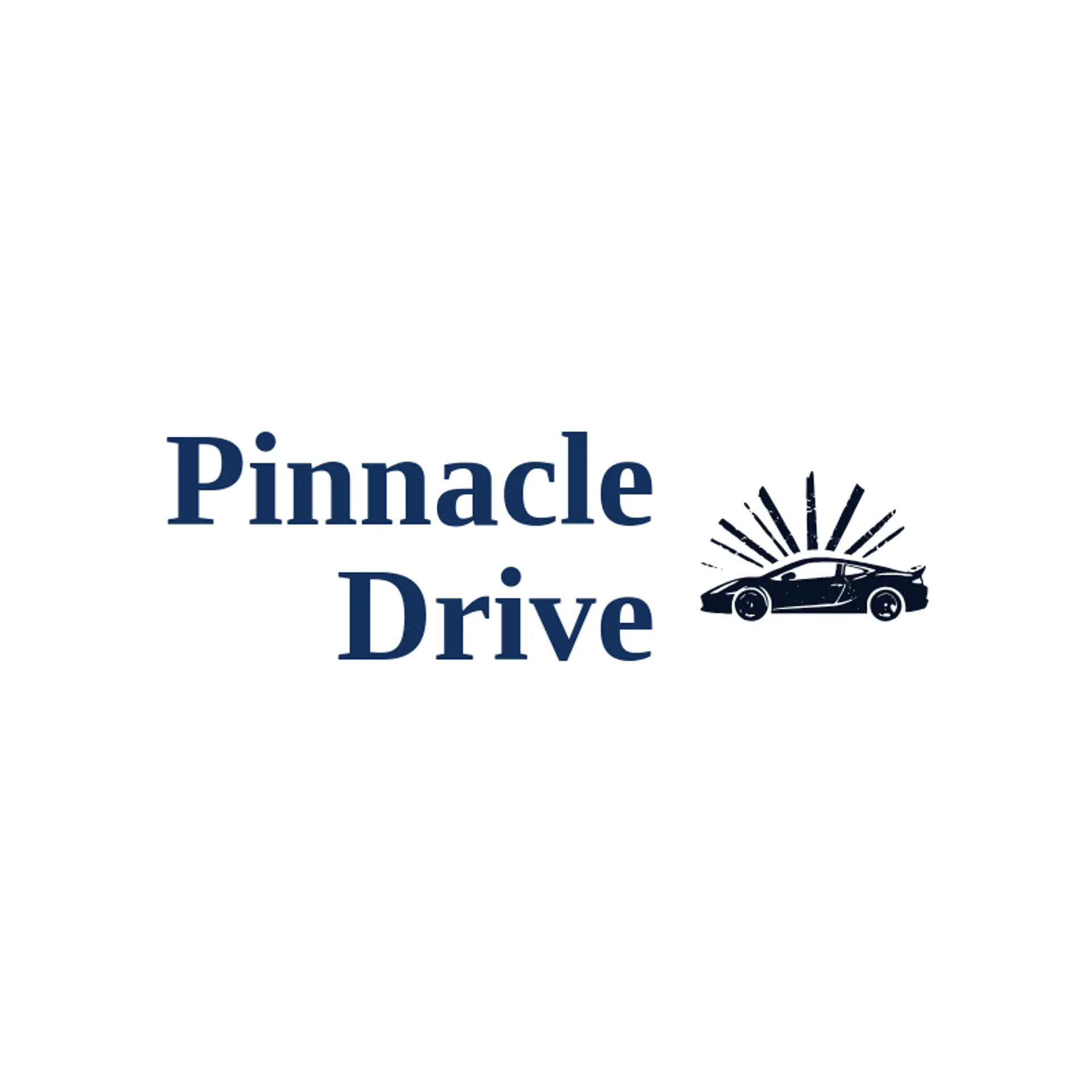 Pinnacle Drive logo for sports car