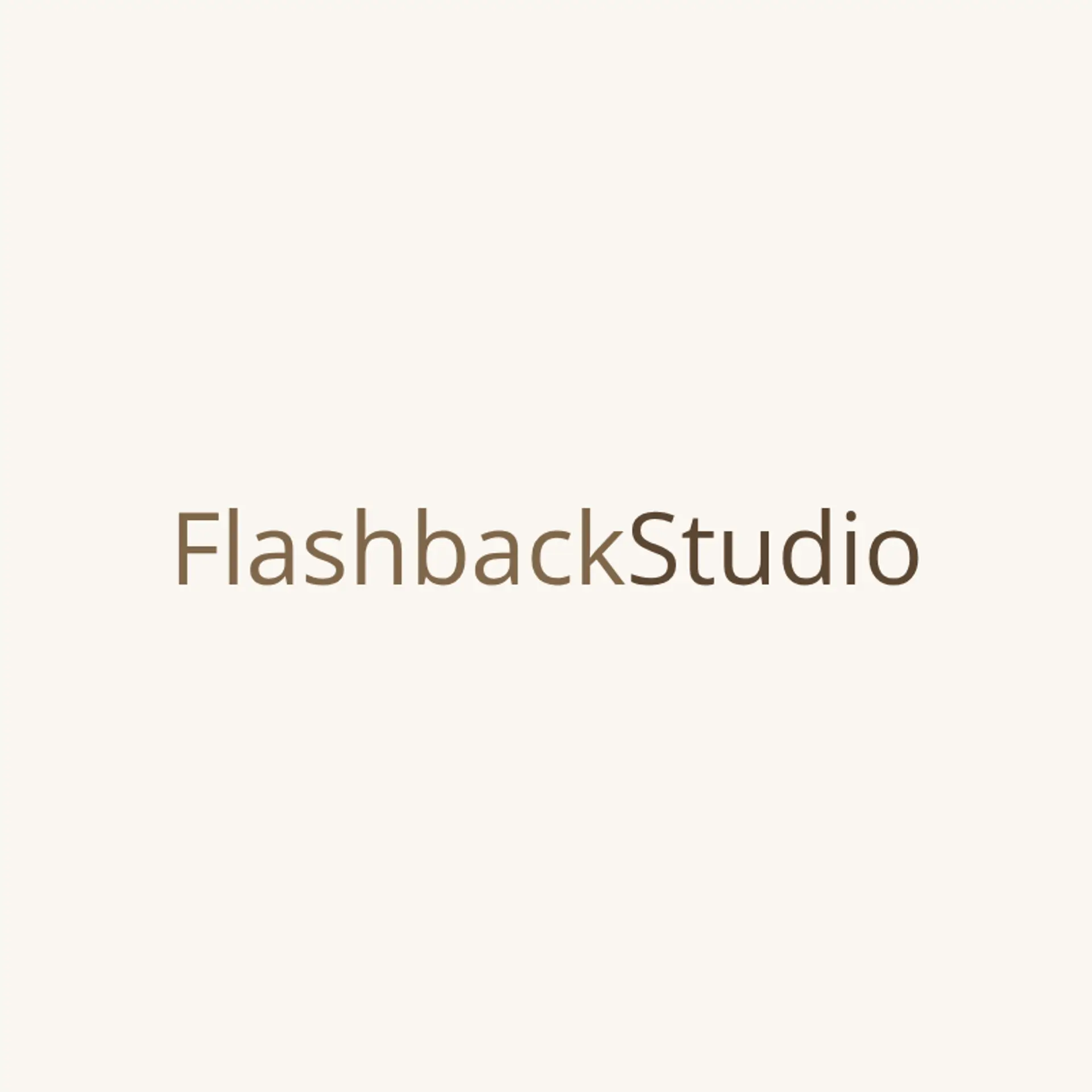 Flashback Studio logo for vintage photography