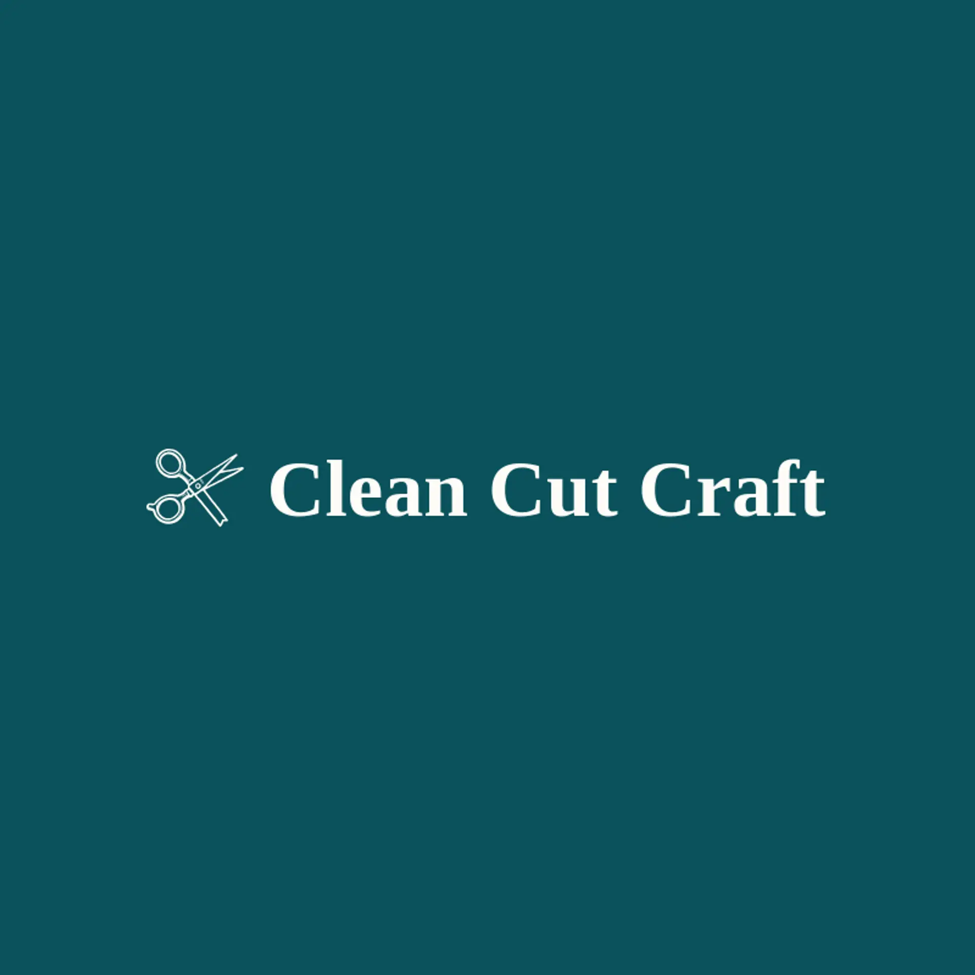 Clean Cut Craft logo for scissors