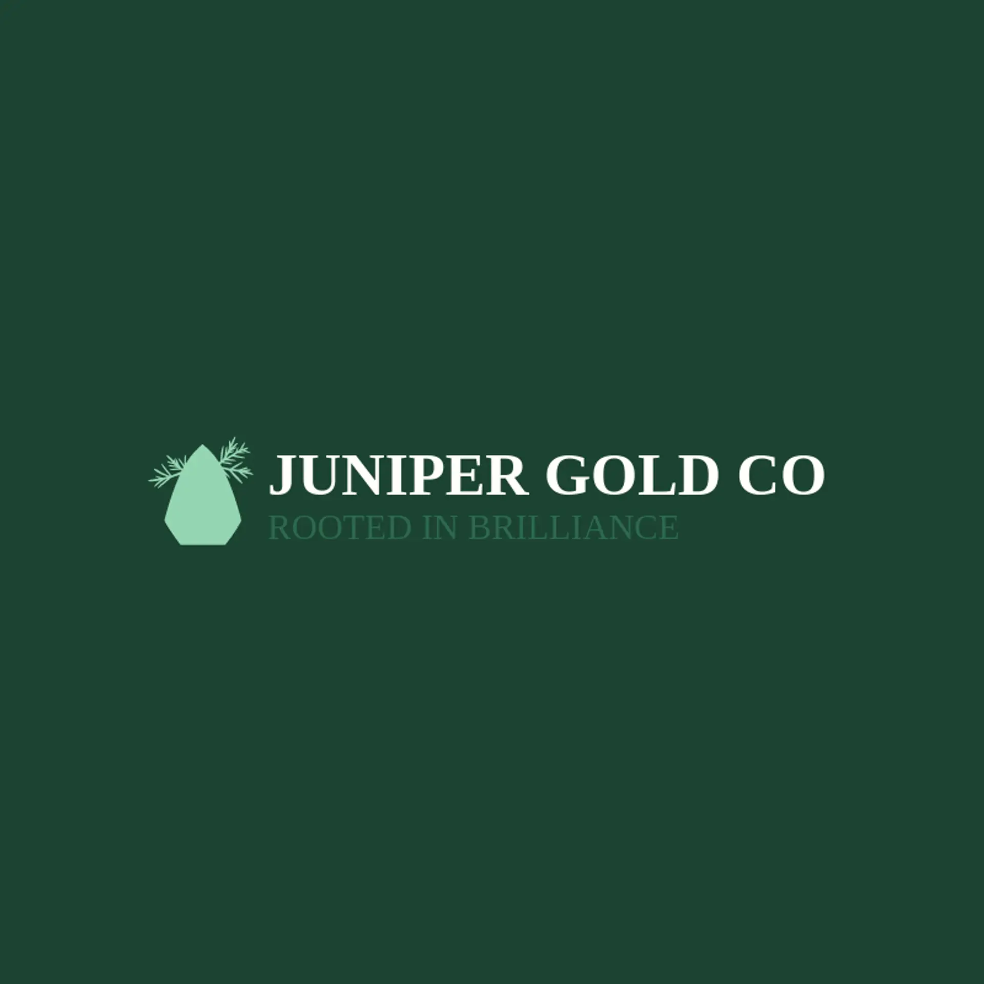 Juniper Gold Co logo for jewel