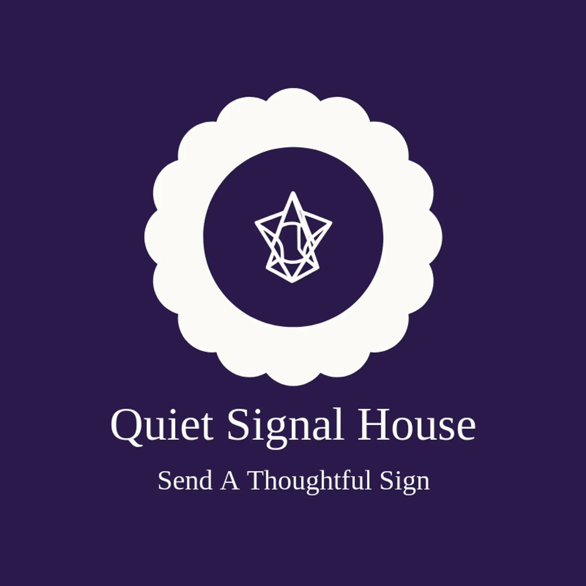 Quiet Signal House logo for cult