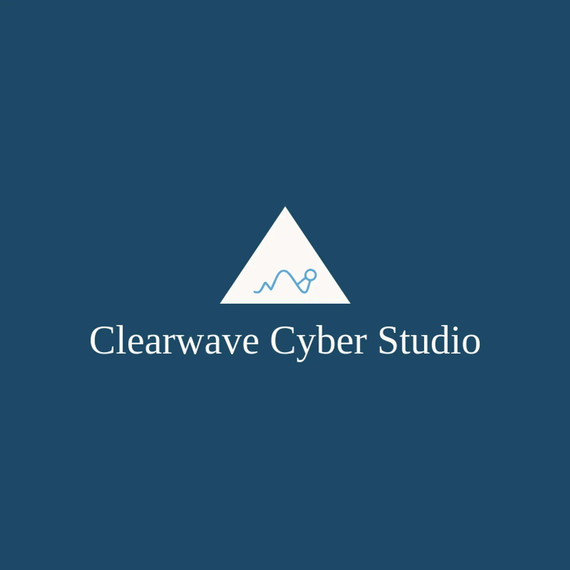 Clearwave Cyber Studio logo for cyber
