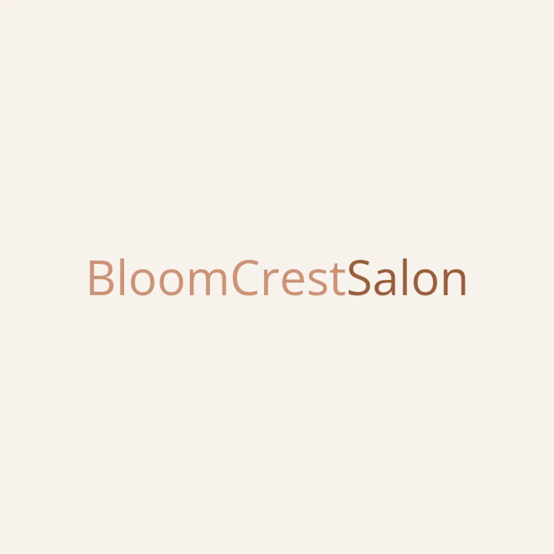 Gloss & Glow Studio logo for salon