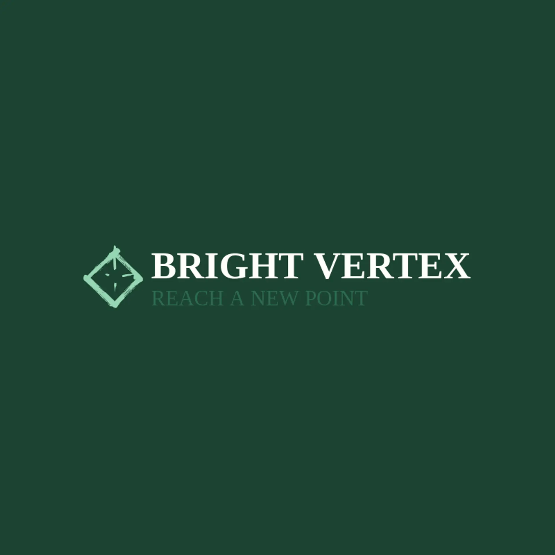 Bright Vertex logo for geometry