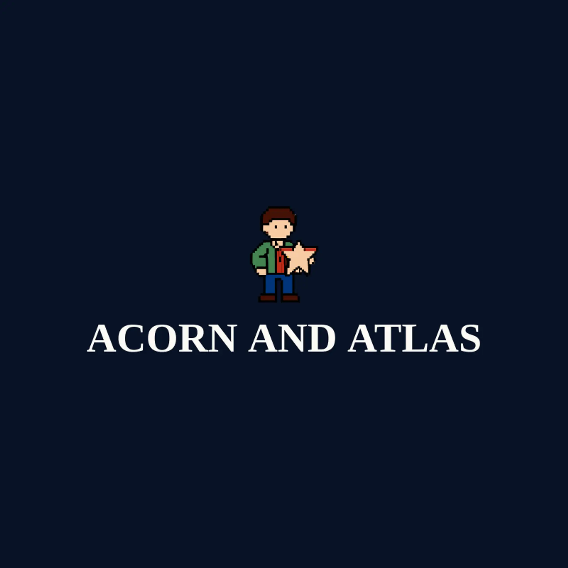 Acorn and Atlas logo for teaching