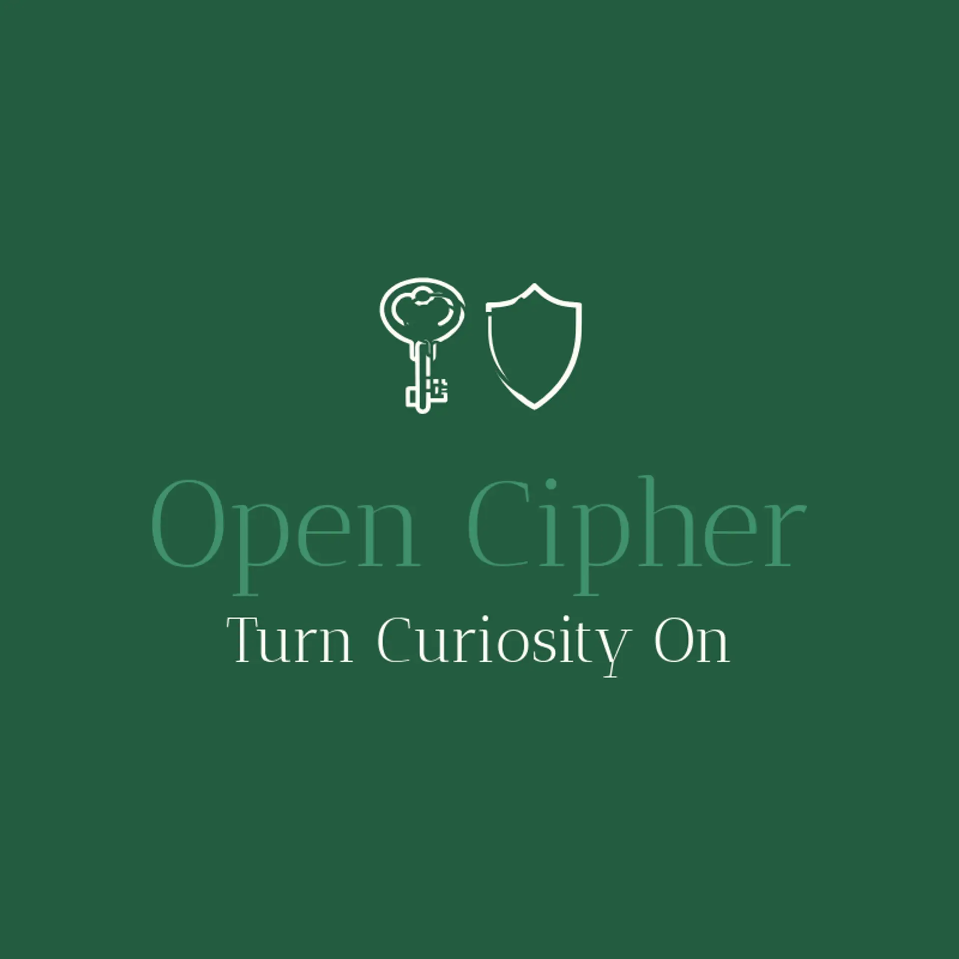 Open Cipher logo for hacker