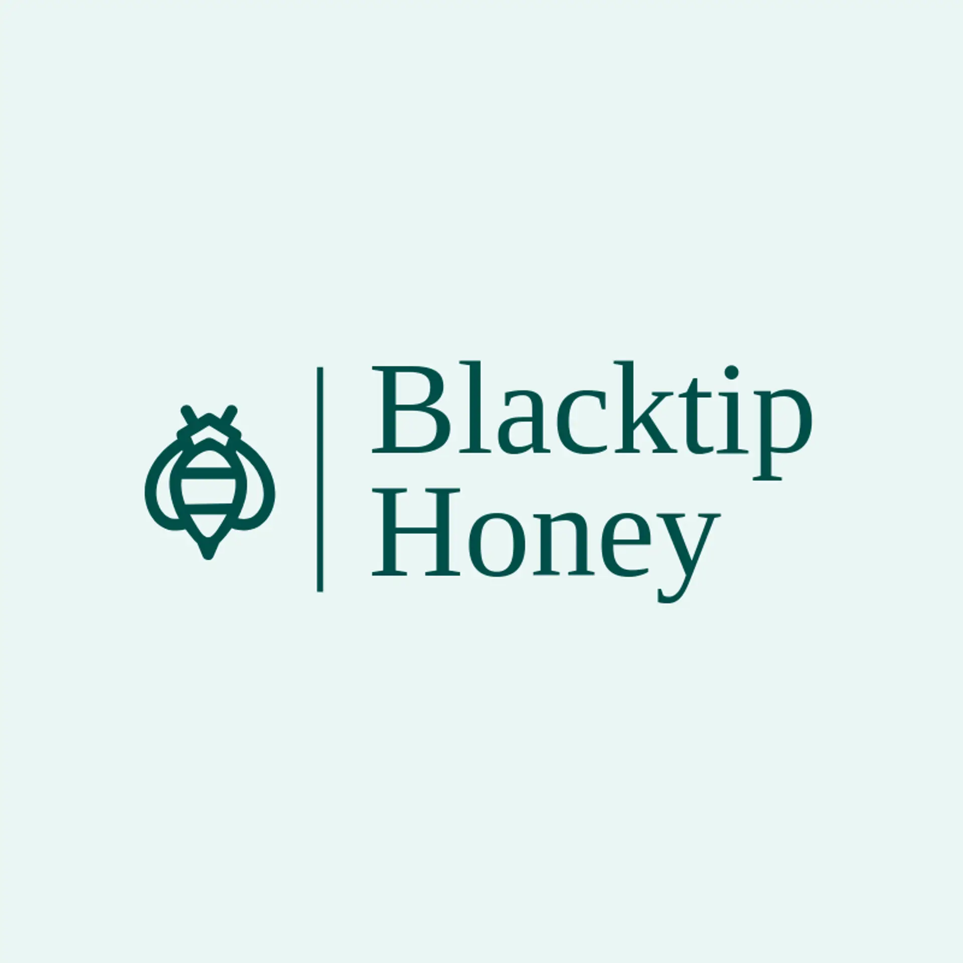 Blacktip Honey logo for sting