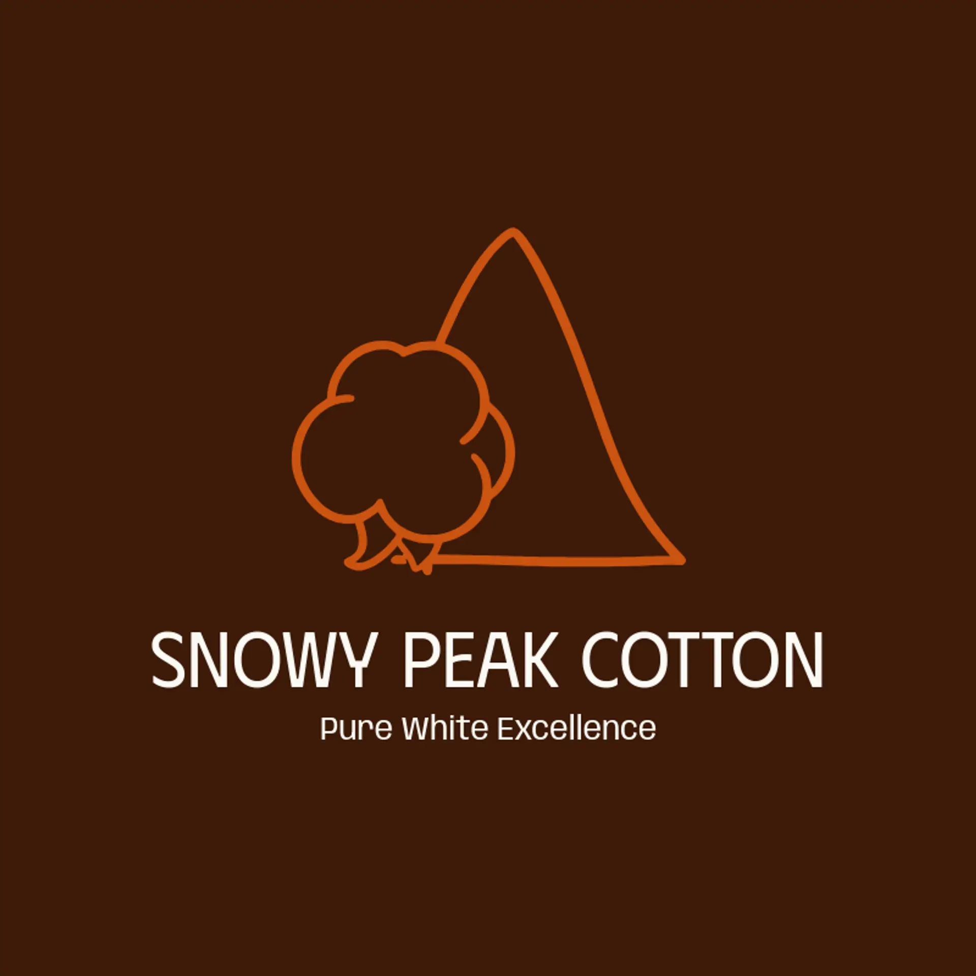 Snowy Peak Cotton logo for cotton
