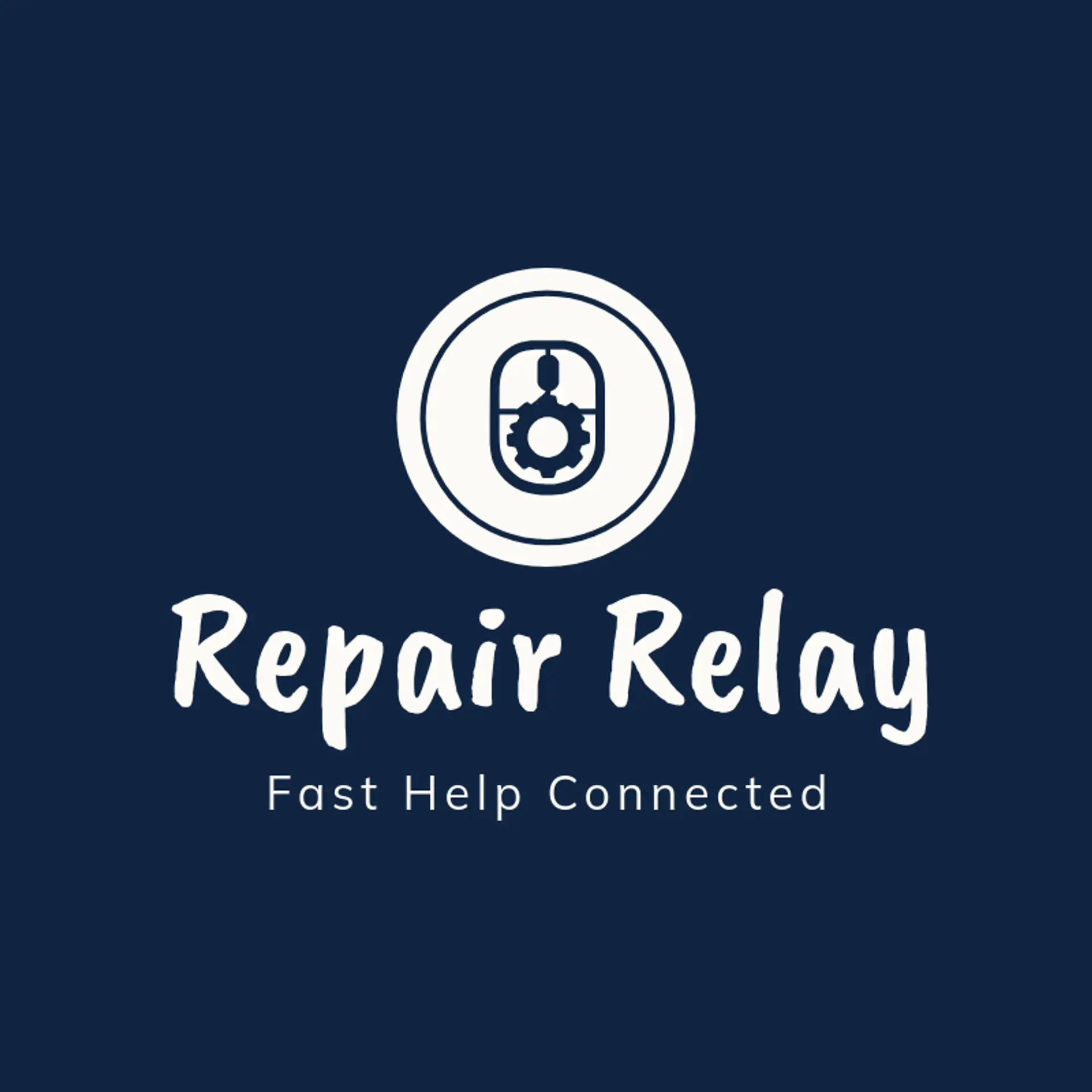 Repair Relay logo for computer