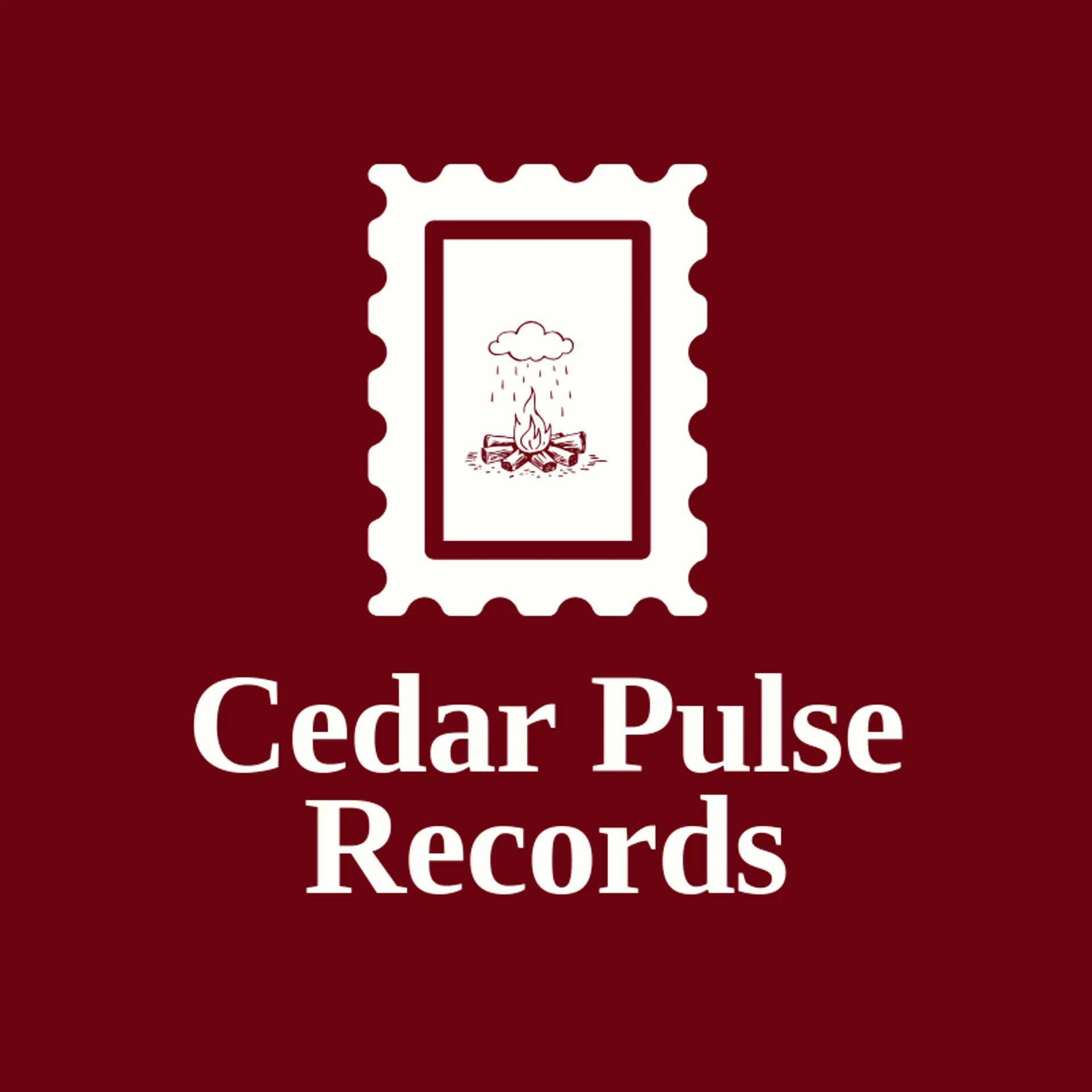 Cedar Pulse Records logo for soundcloud