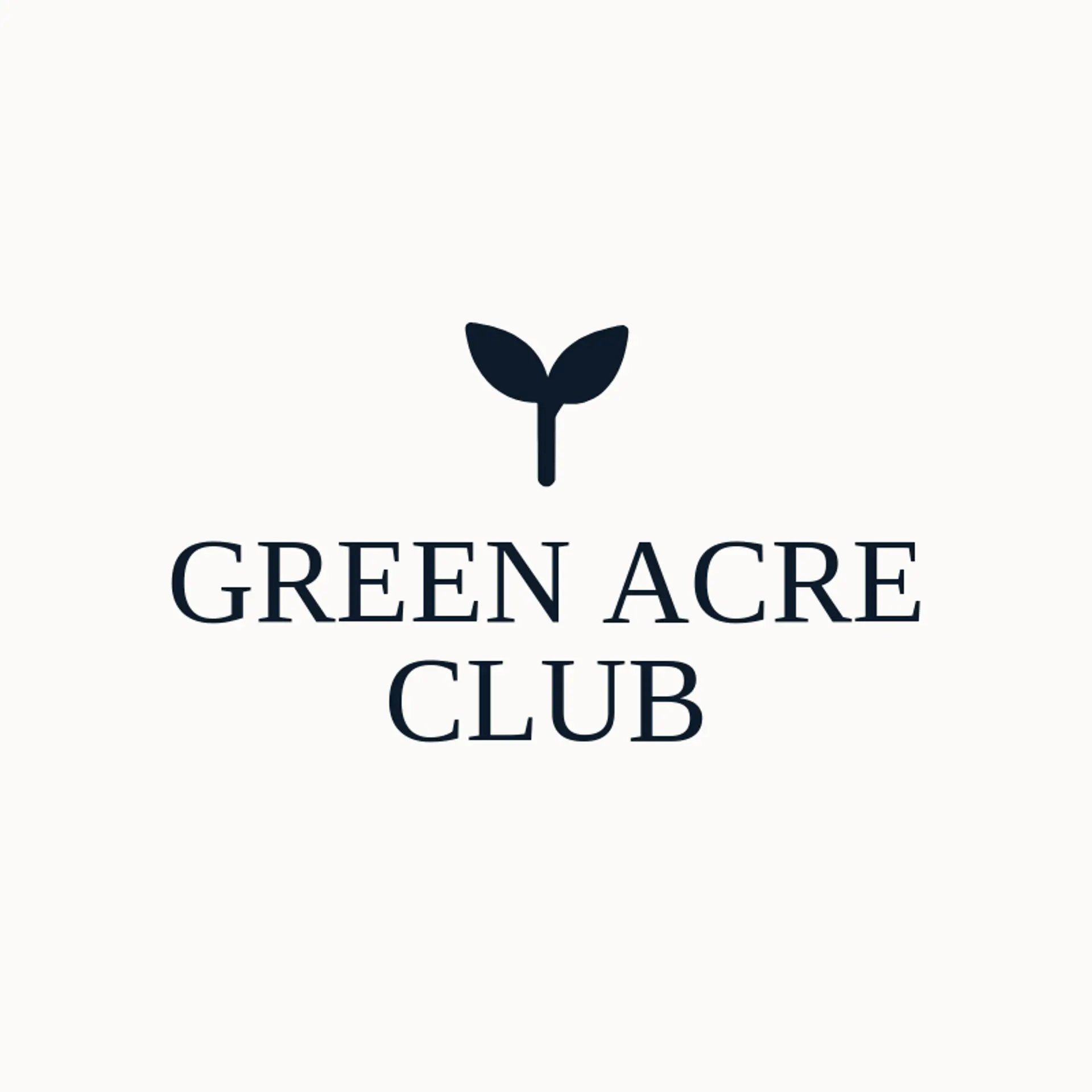 Green Acre Club logo for seed
