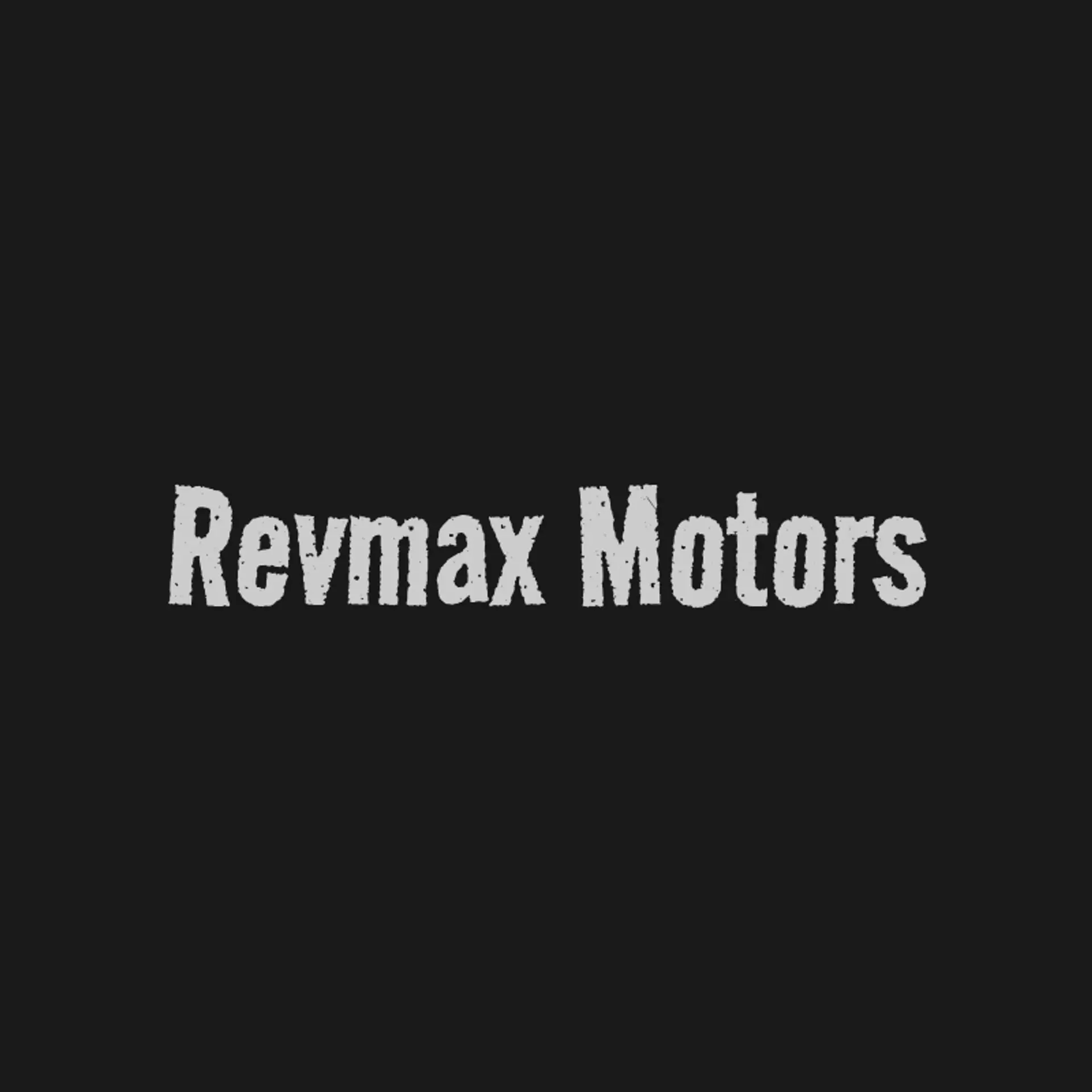 RevMax Motors logo for automotive