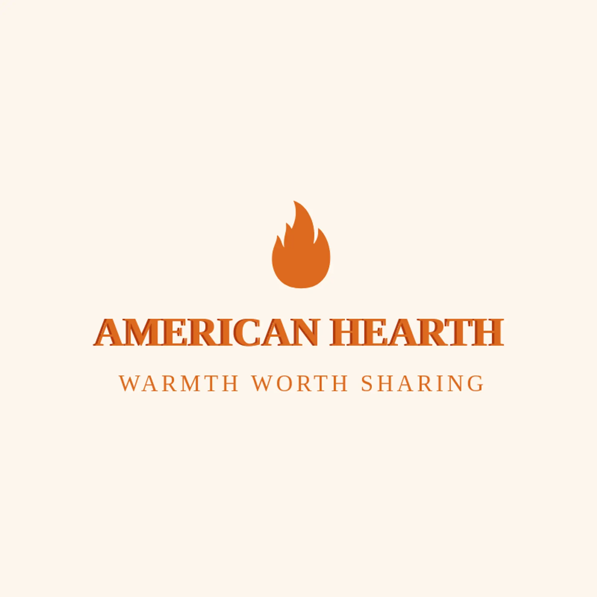 American Hearth logo for usa flag