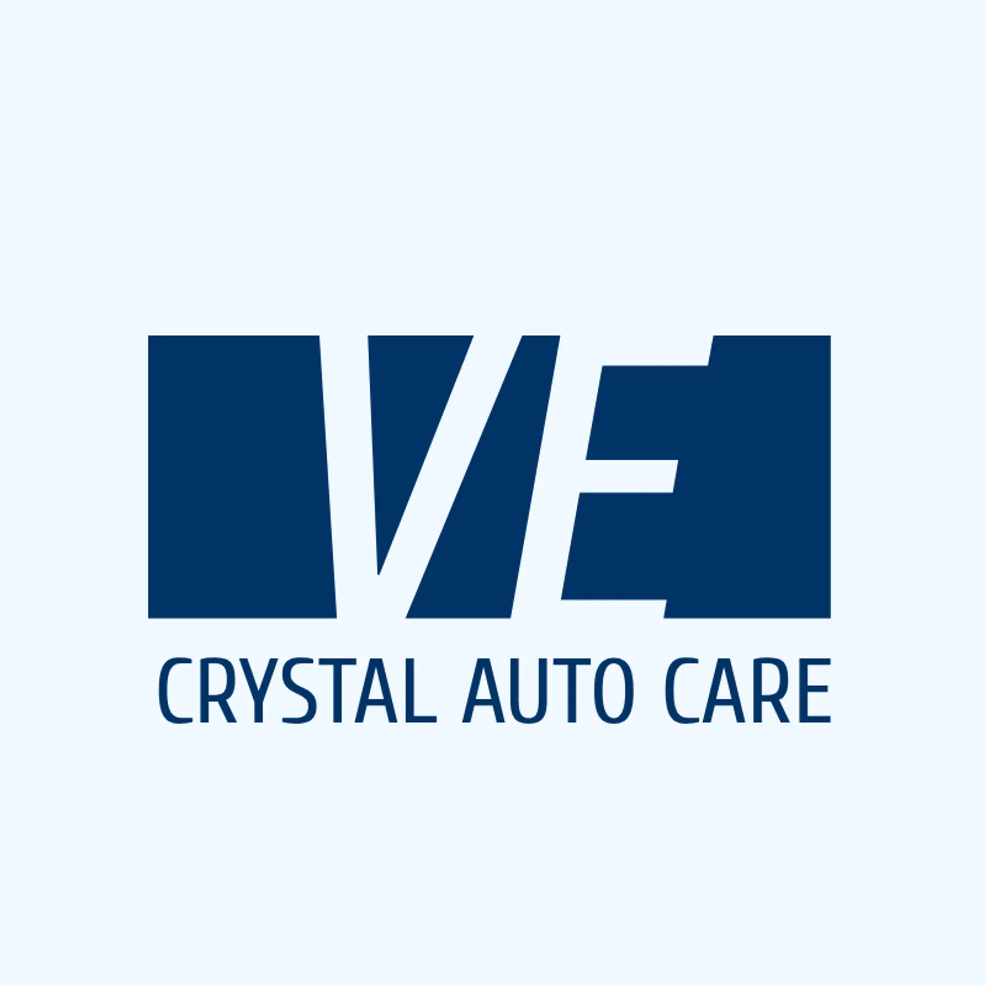 Crystal Auto Care logo for auto spa