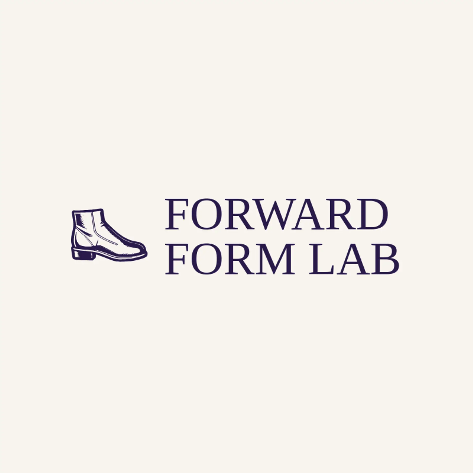 Forward Form Lab logo for foot