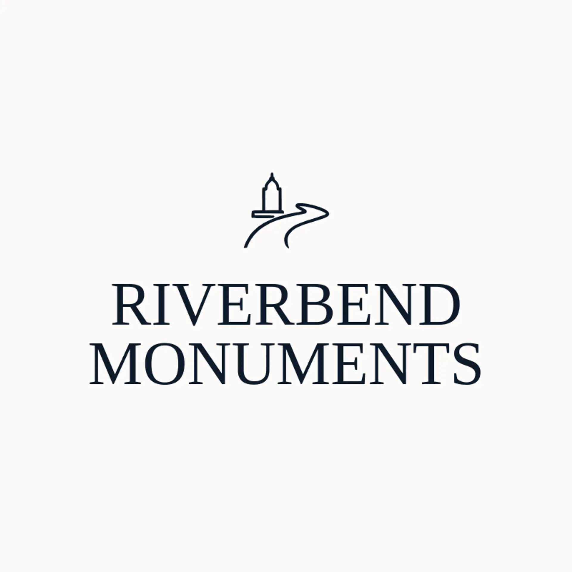 Riverbend Monuments logo for landmark
