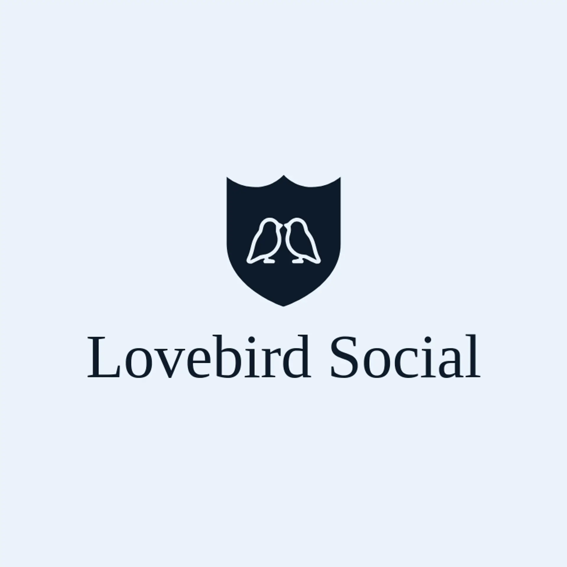 Lovebird Social logo for lover