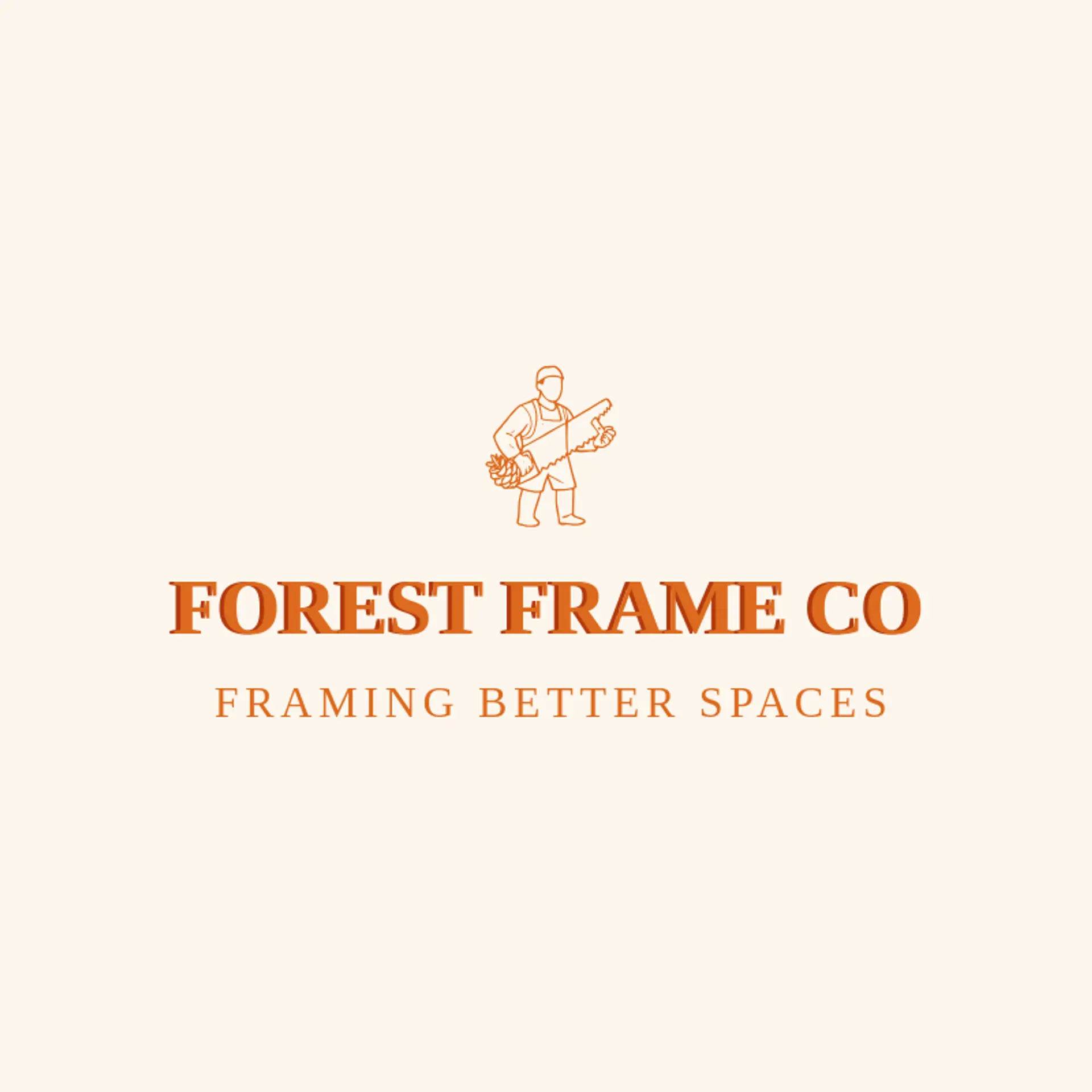 Forest Frame Co logo for carpenter