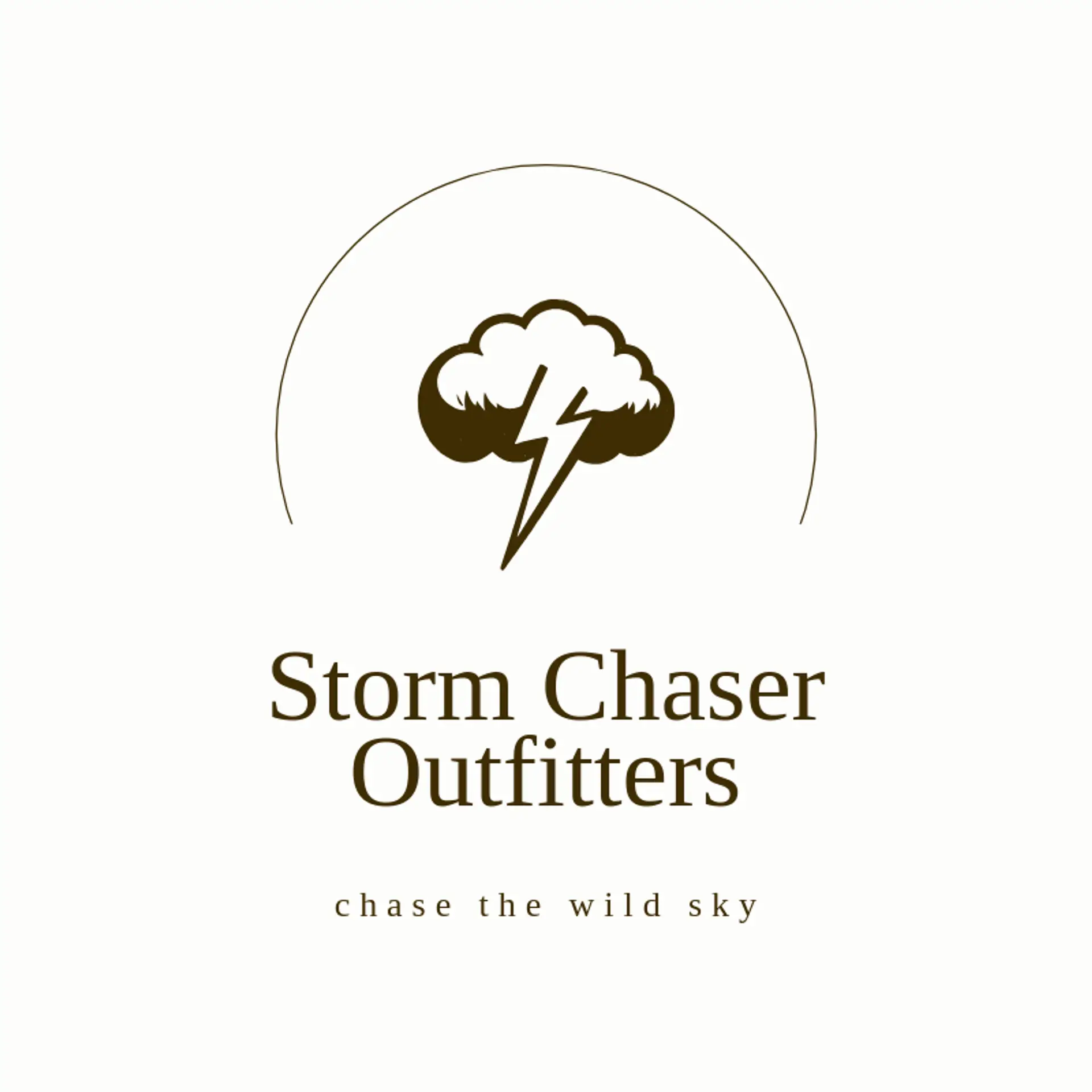 Storm Chaser Outfitters logo for lightning bolt