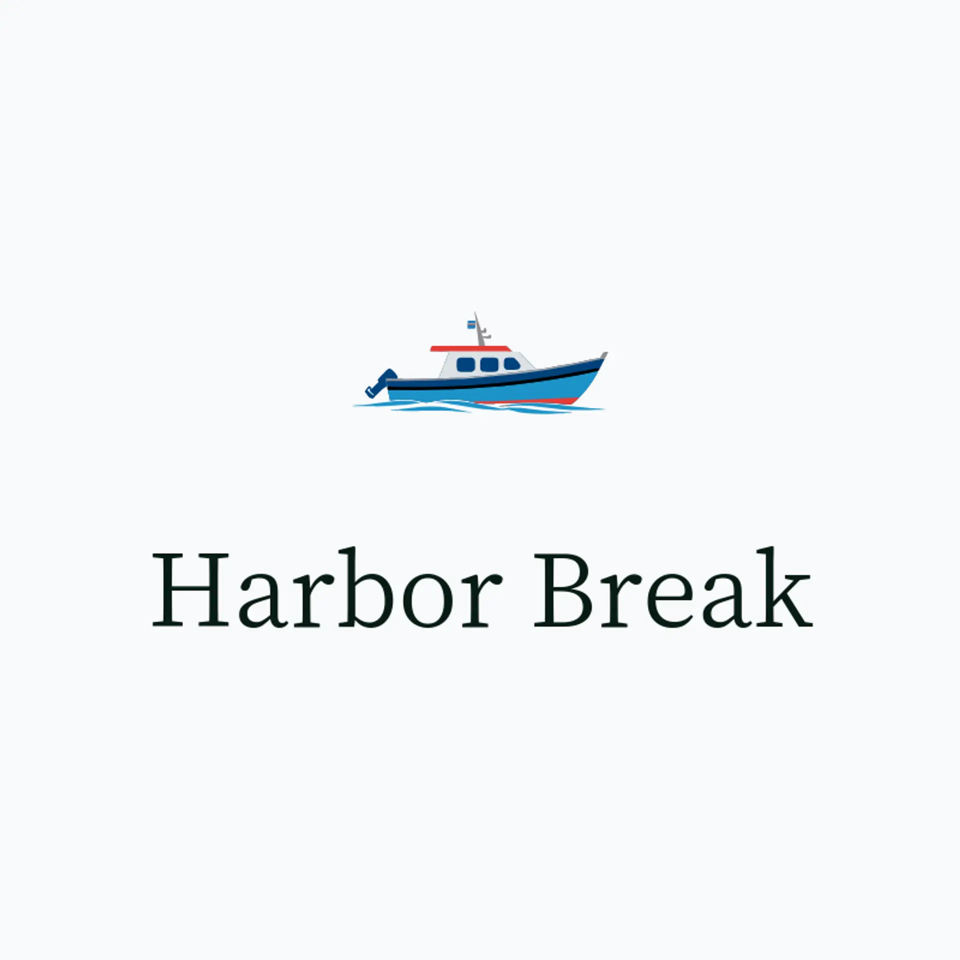 Harbor Break logo for waves