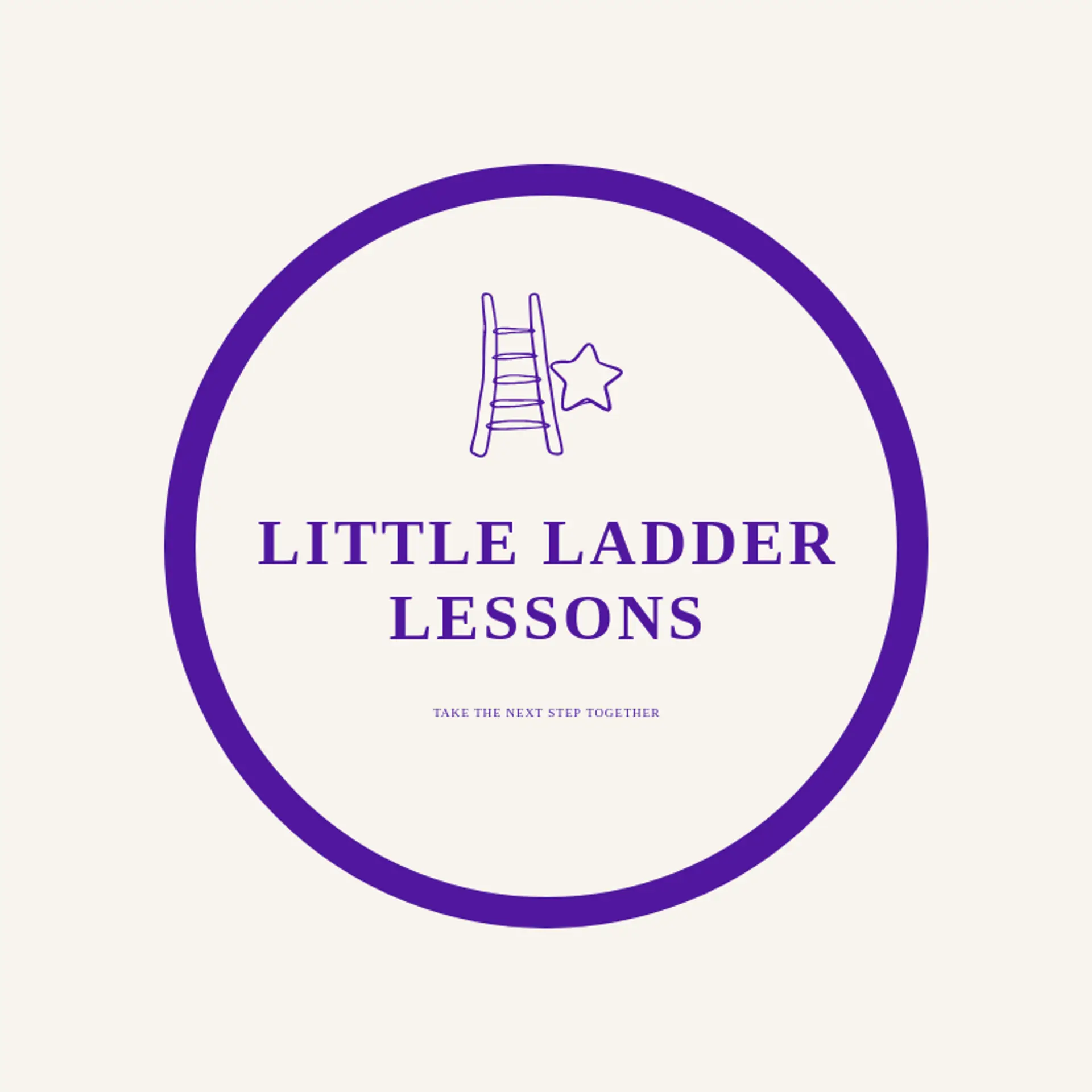 Little Ladder Lessons logo for tutoring