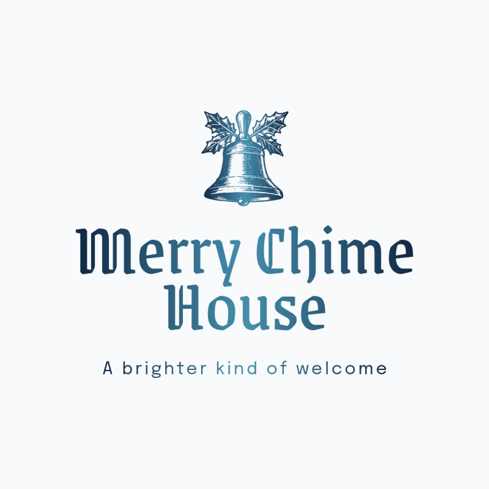 Merry Chime House logo for christmas