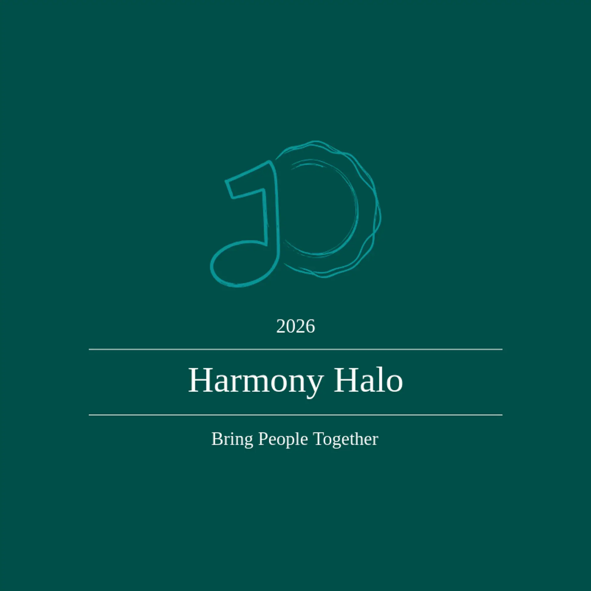 Harmony Halo logo for music note
