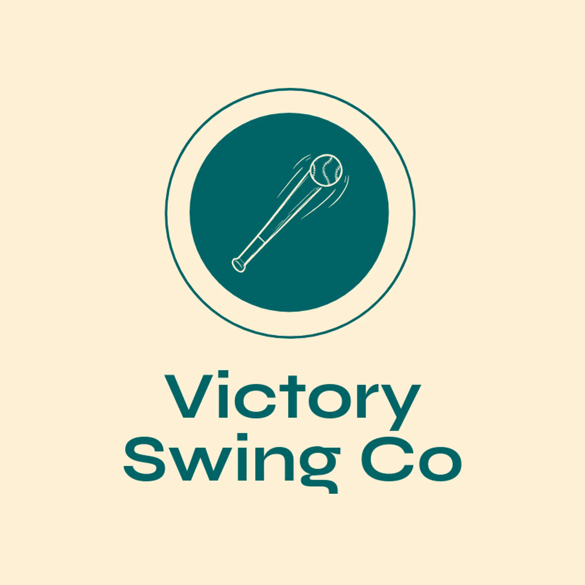 Victory Swing Co logo for baseball hat