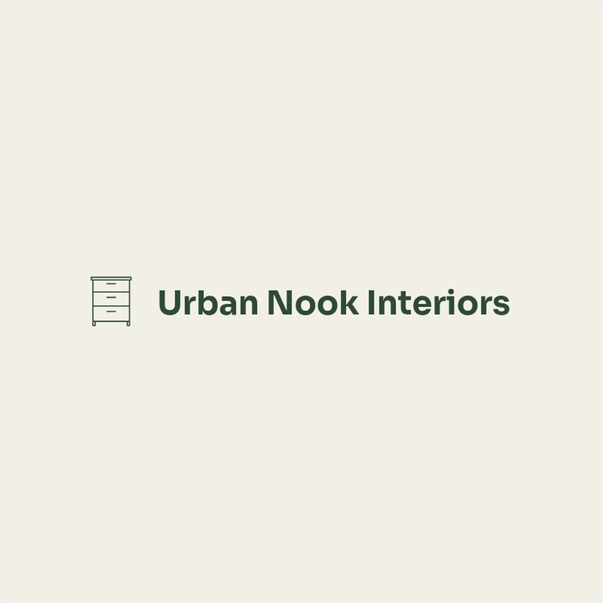 Urban Nook Interiors logo for interior design