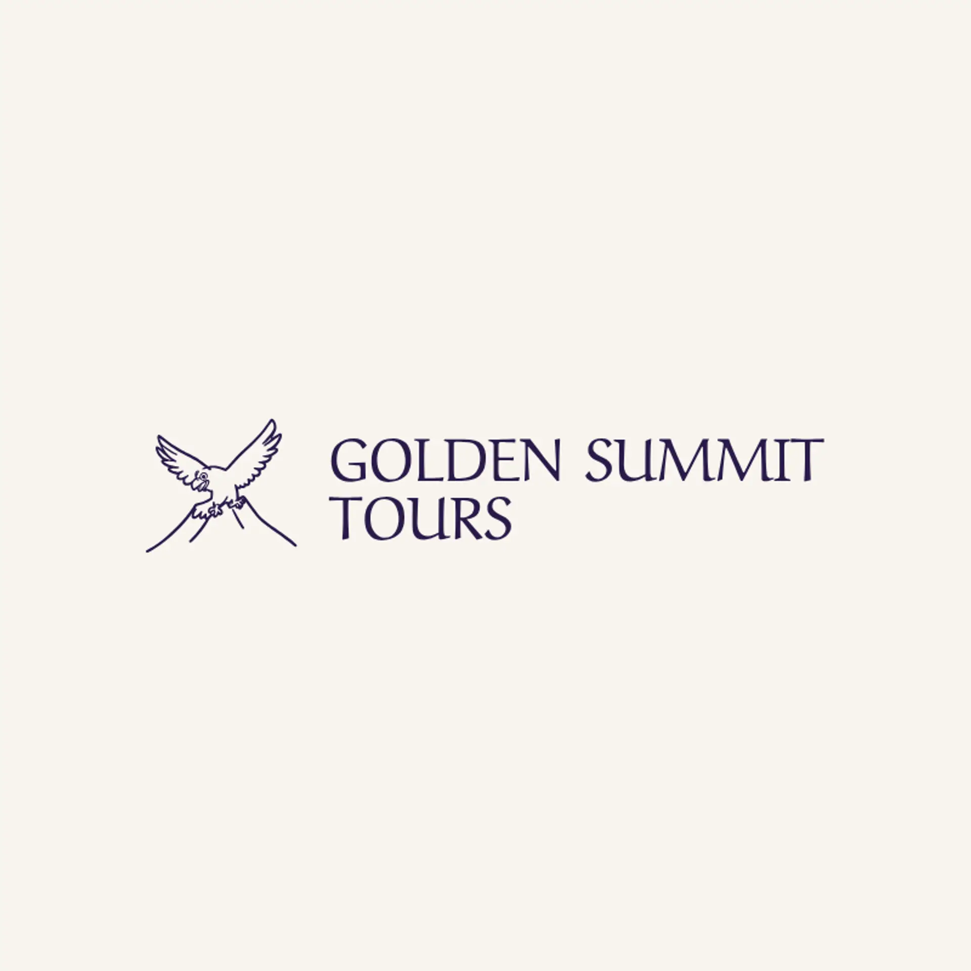 Golden Summit Tours logo for mountain