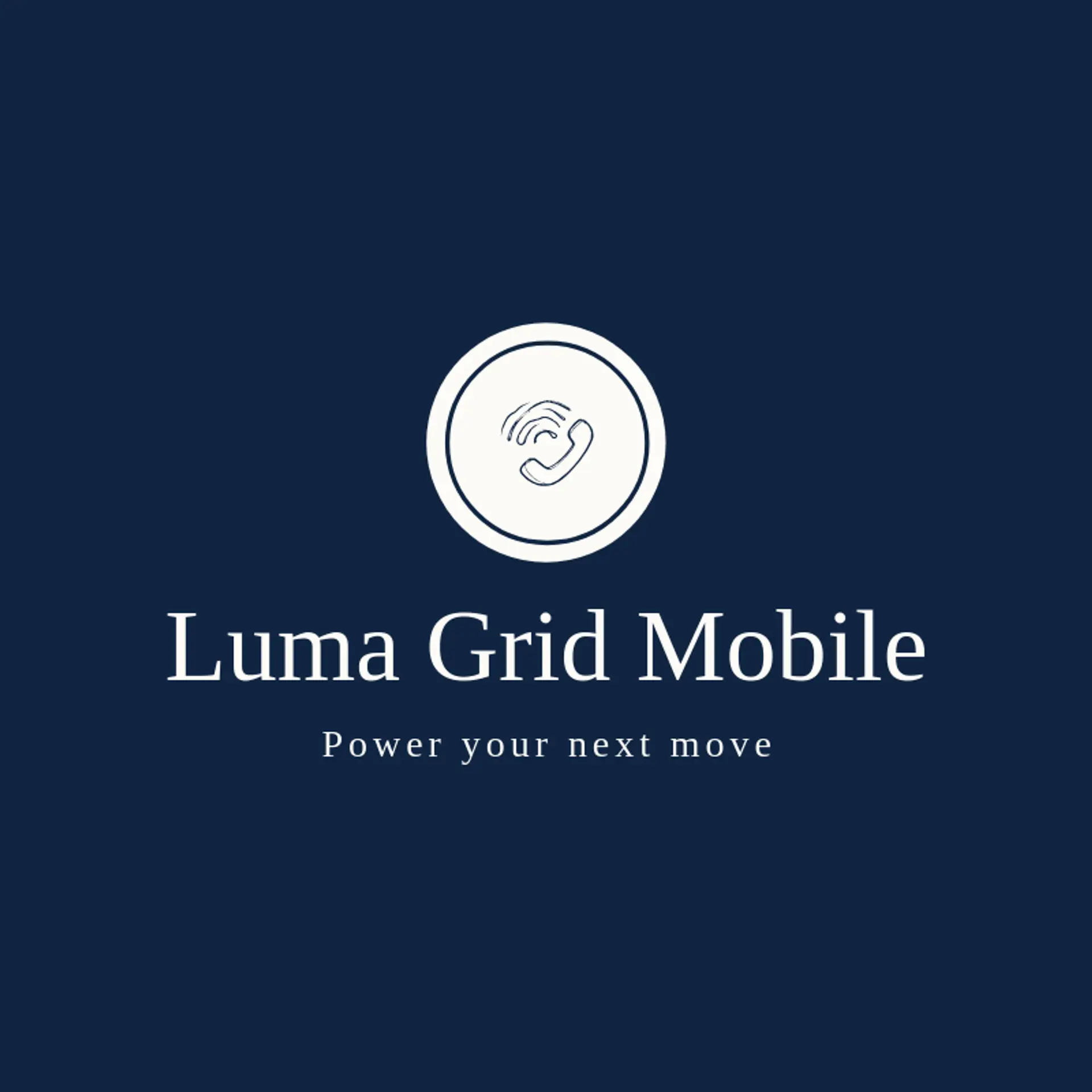 Luma Grid Mobile logo for mobile