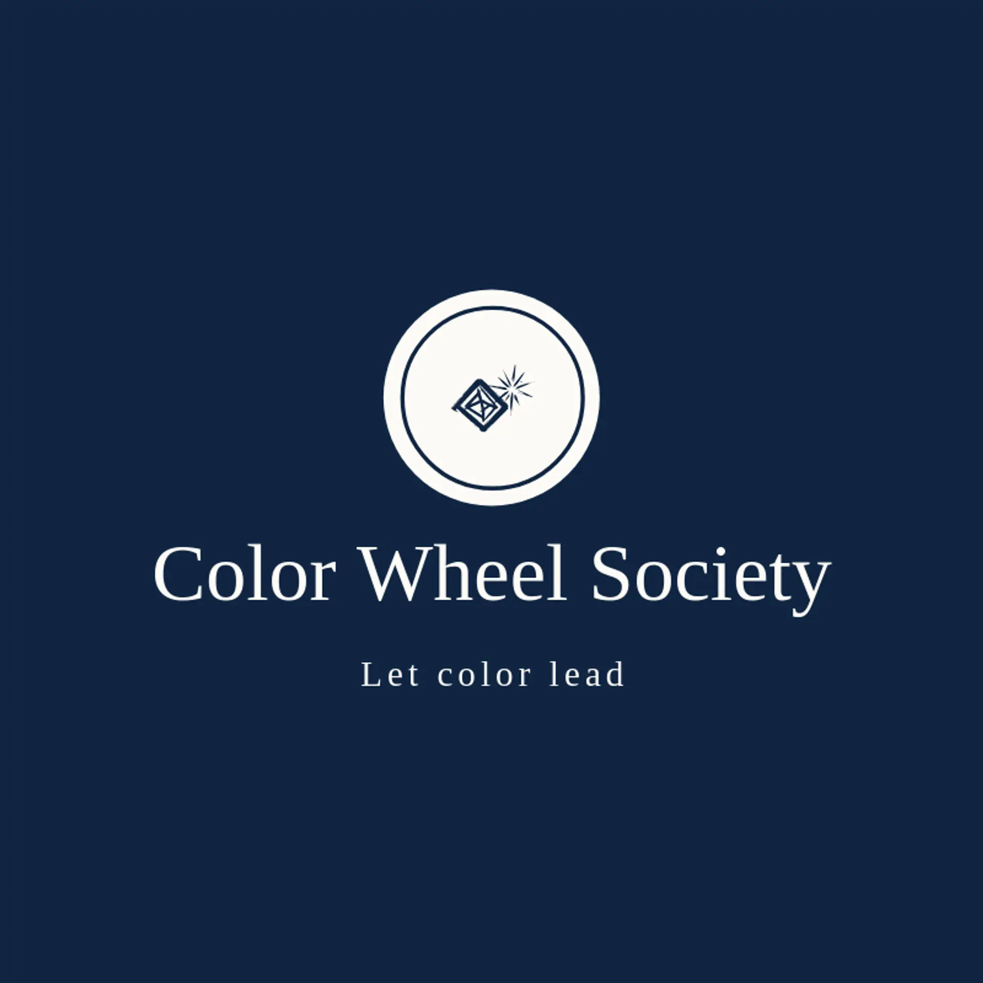 Color Wheel Society logo for kaleidoscope