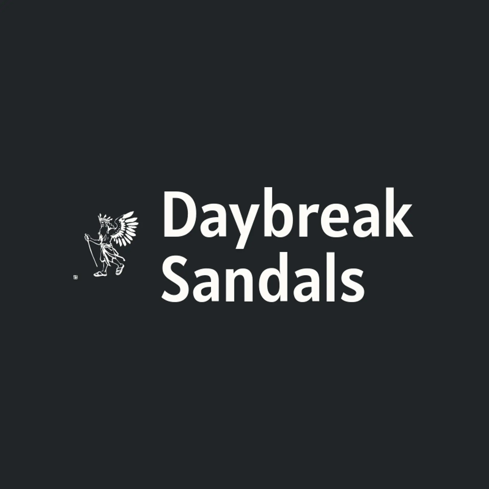 Daybreak Sandals logo for sandals