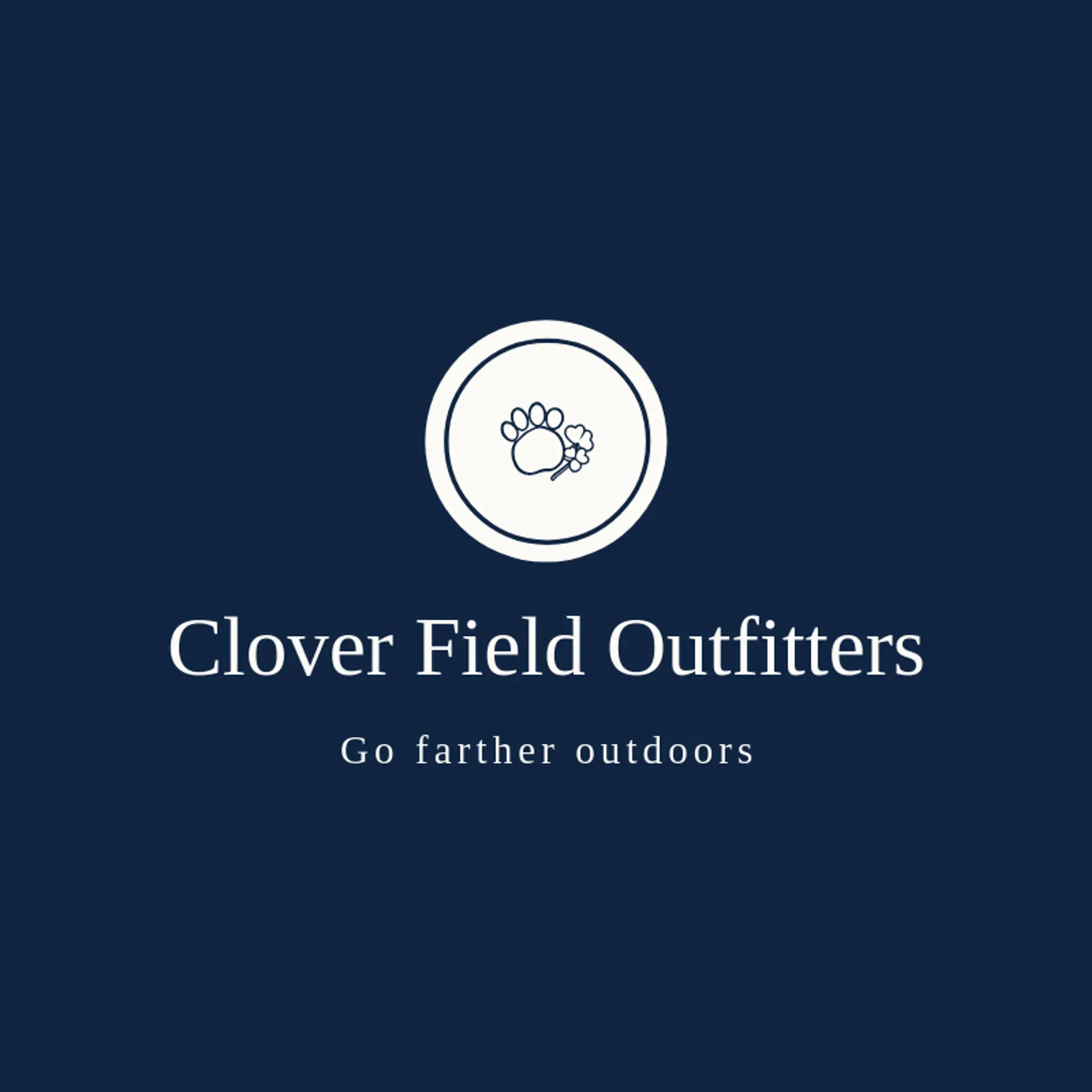 Clover Field Outfitters logo for deer hunting