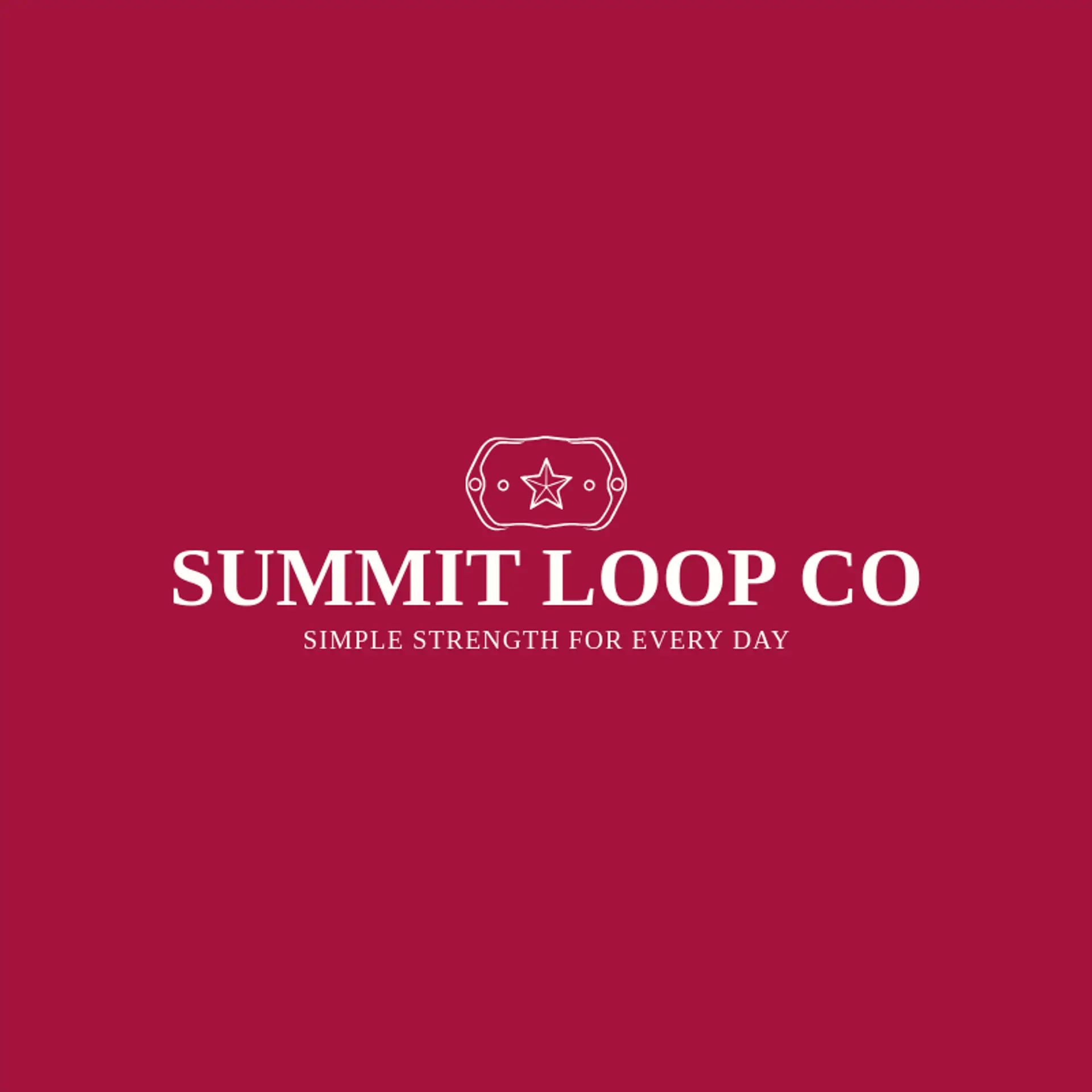 Summit Loop Co logo for Buckle