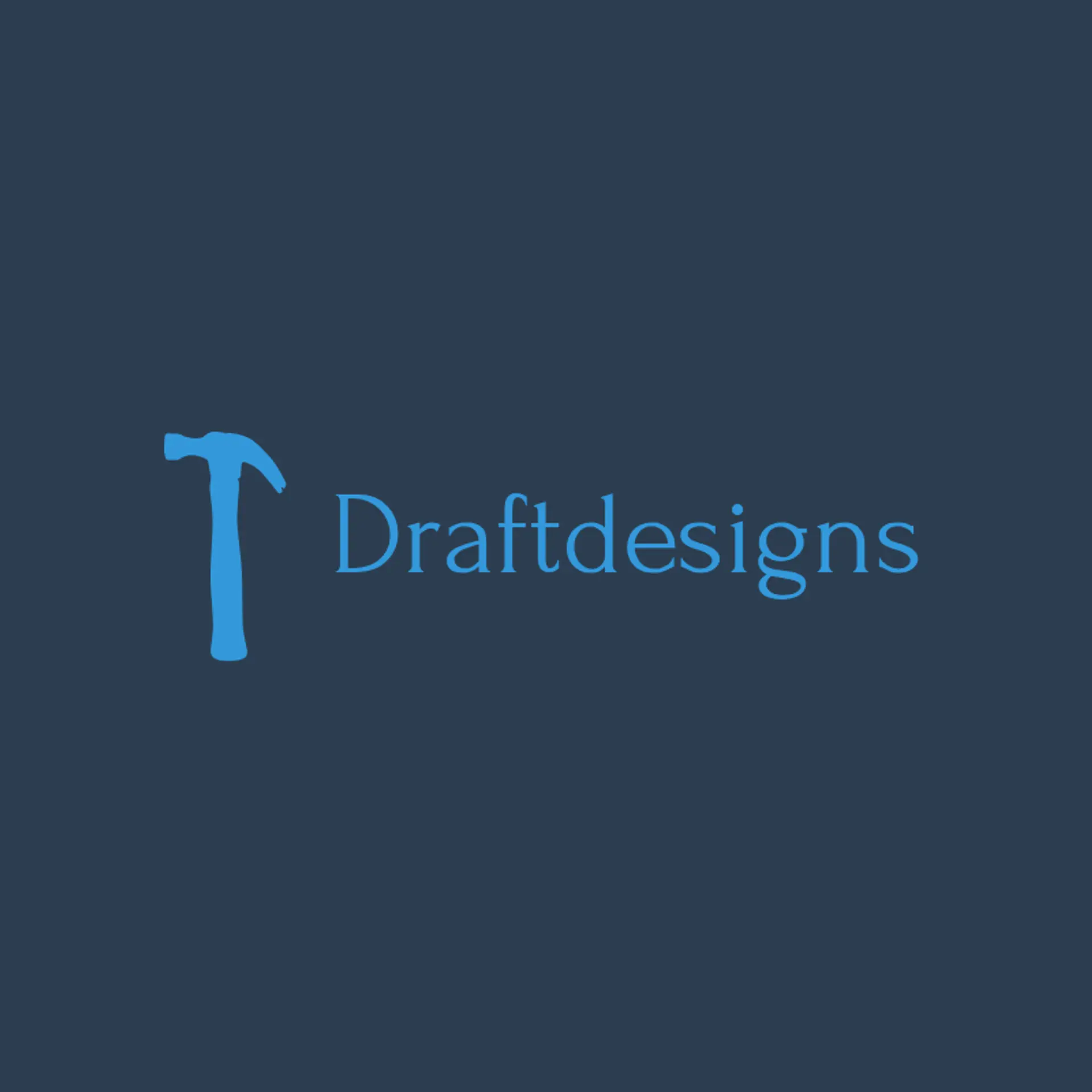 DraftDesigns logo for construction 3d