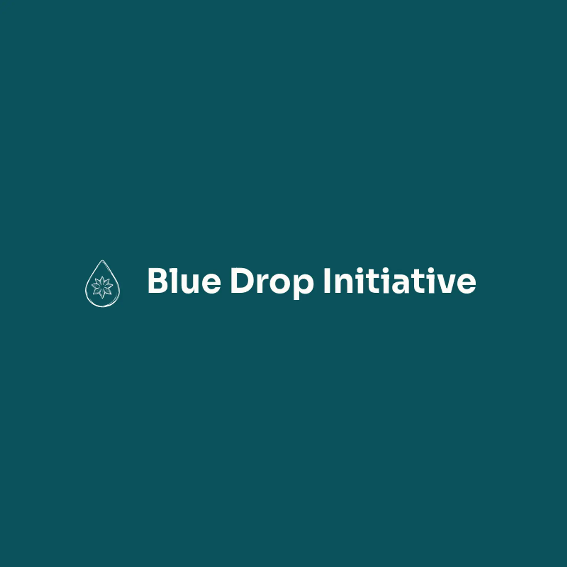 Blue Drop Initiative logo for islam