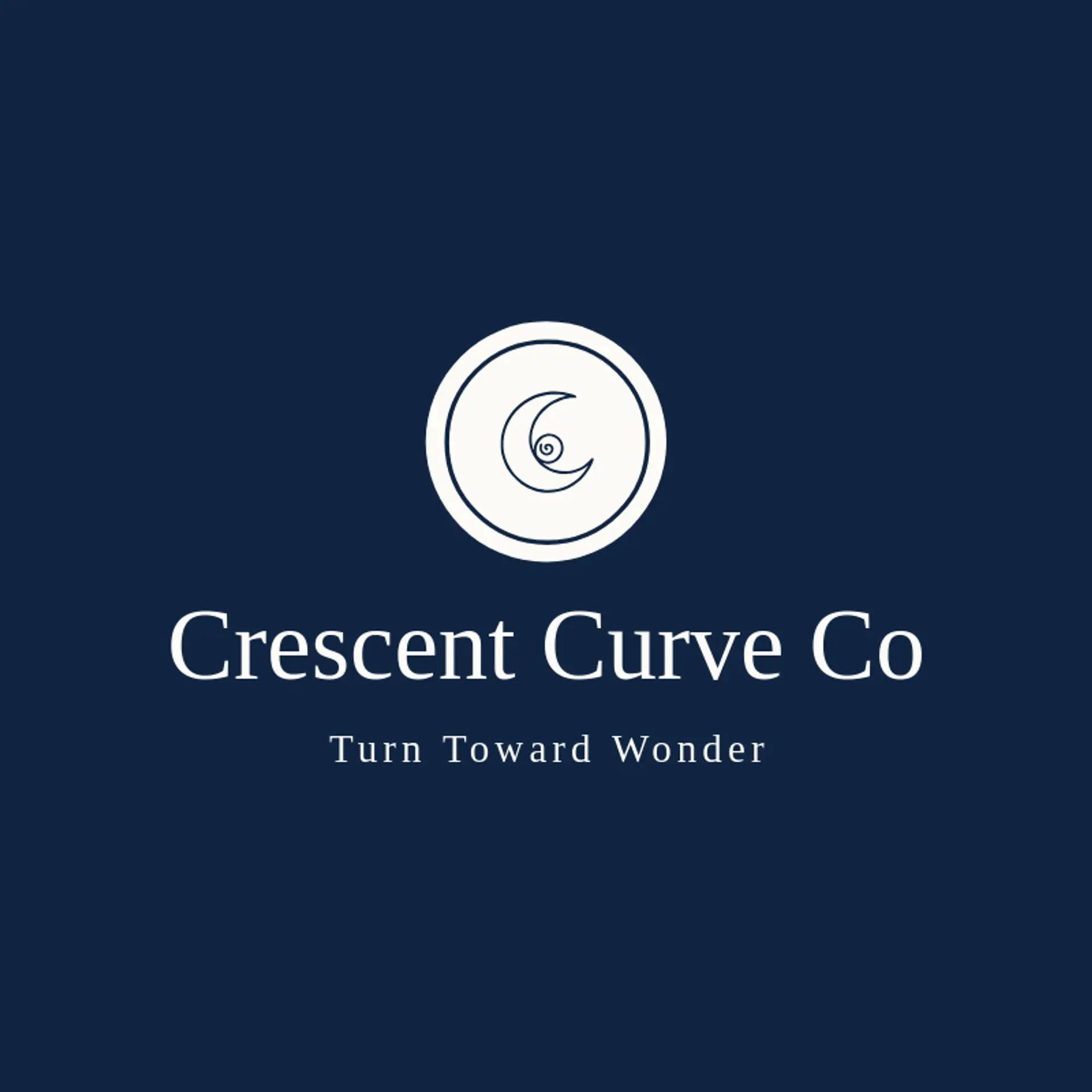 Crescent Curve Co logo for spiral