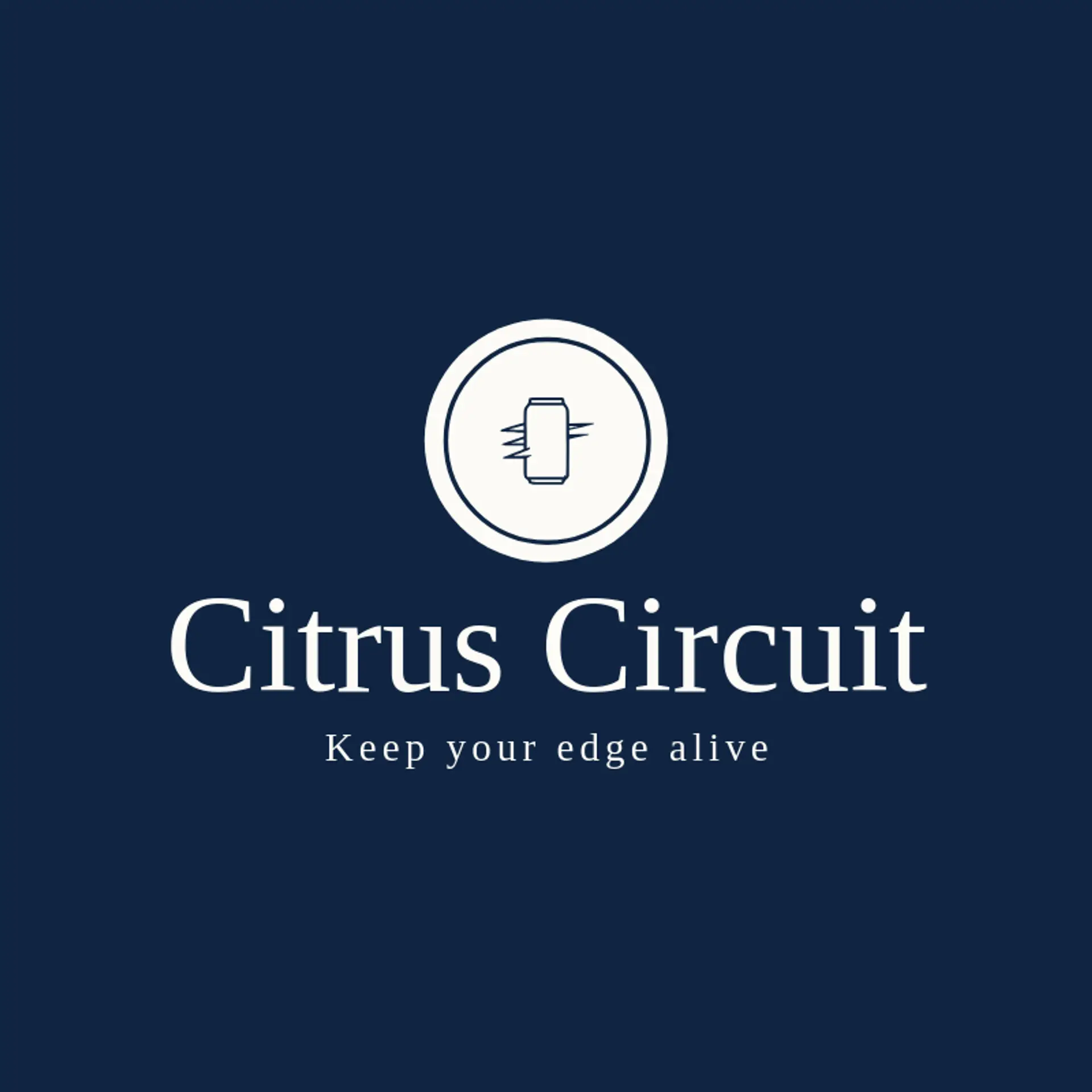 Citrus Circuit logo for energy drink