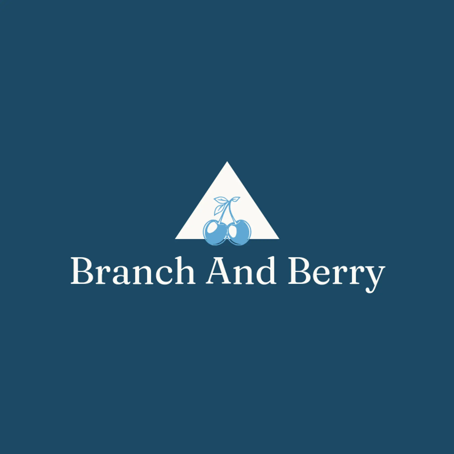 Branch and Berry logo for cherry